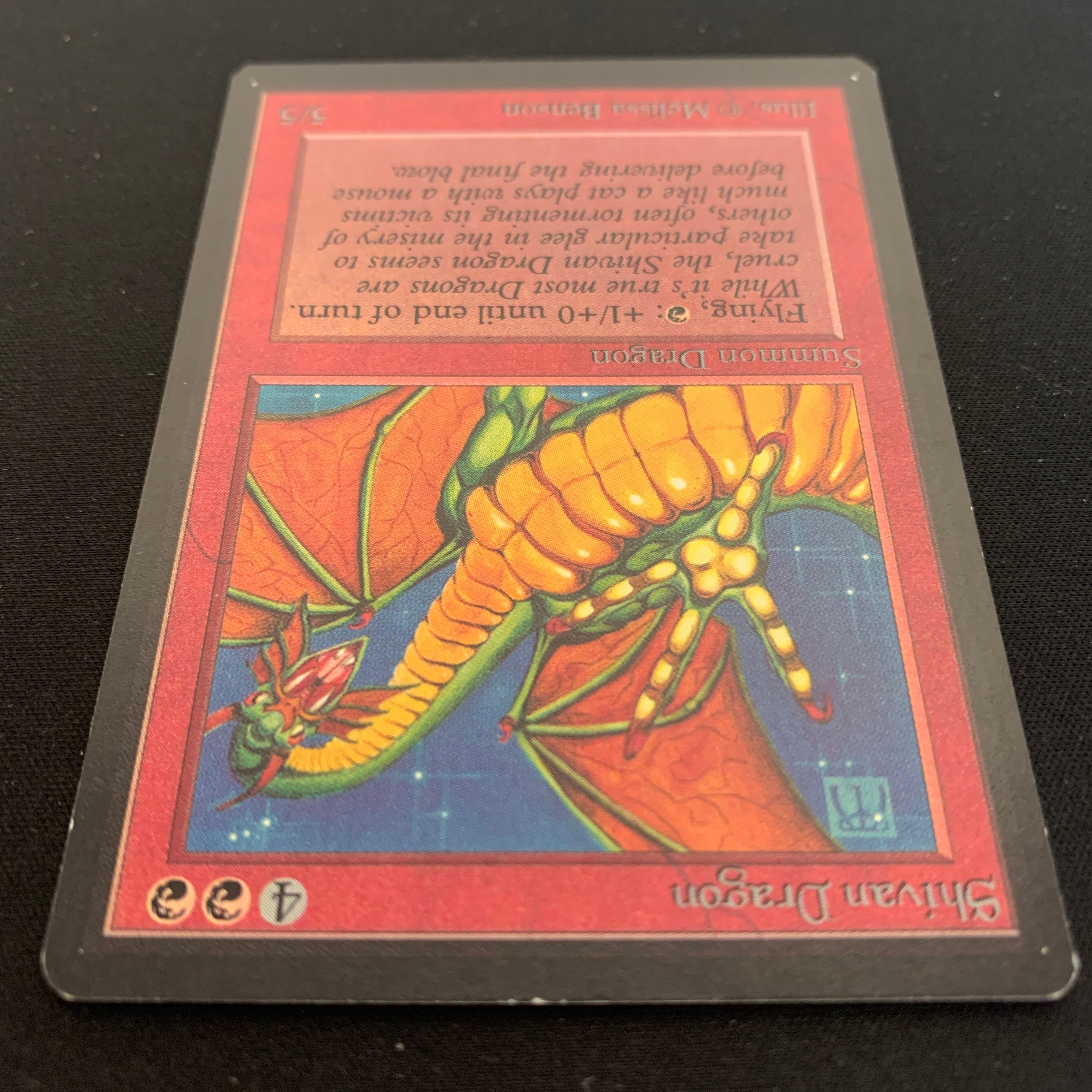 MTG Singles - Shivan Dragon - Beta - 