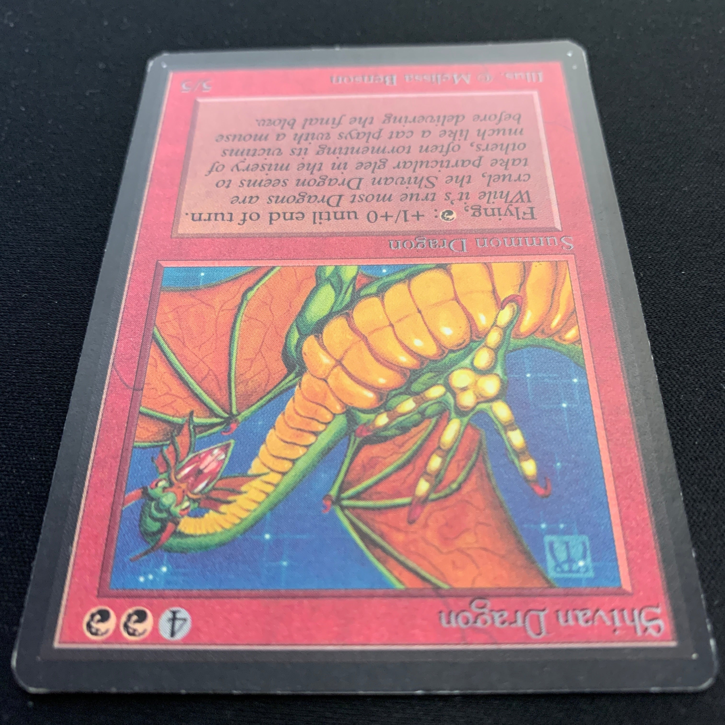 MTG Singles - Shivan Dragon - Beta - 