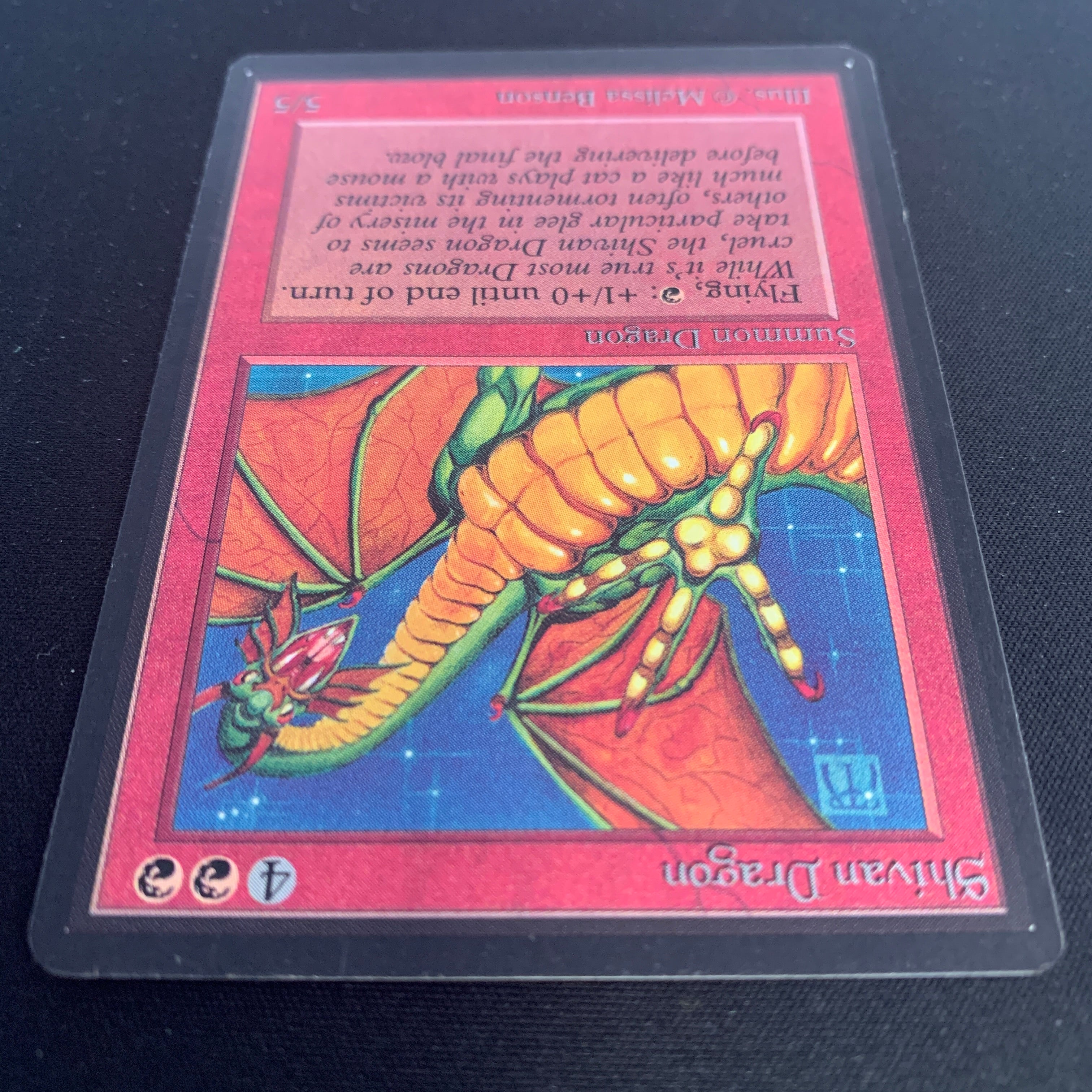MTG Singles - Shivan Dragon - Beta - 