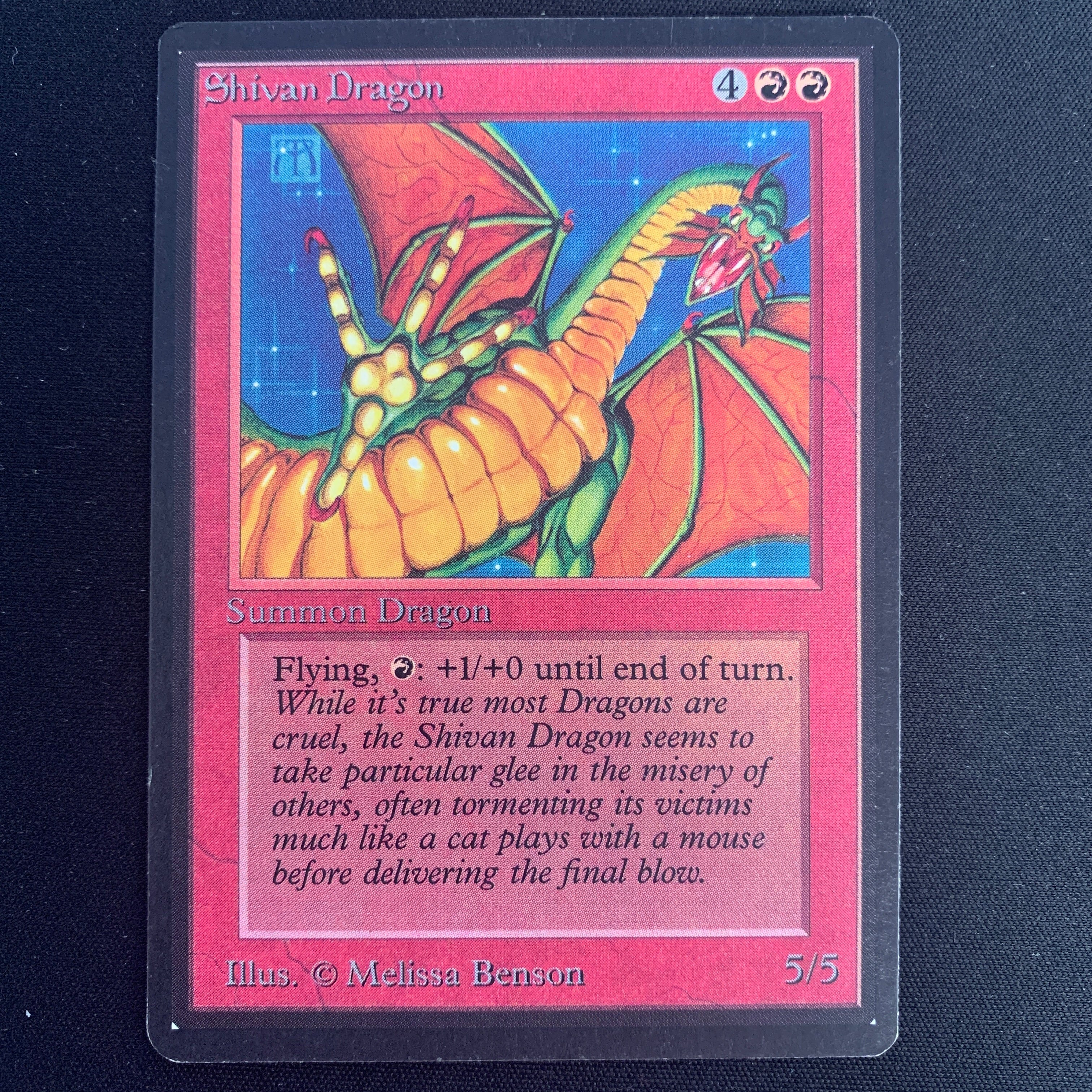 MTG Singles - Shivan Dragon - Beta - 