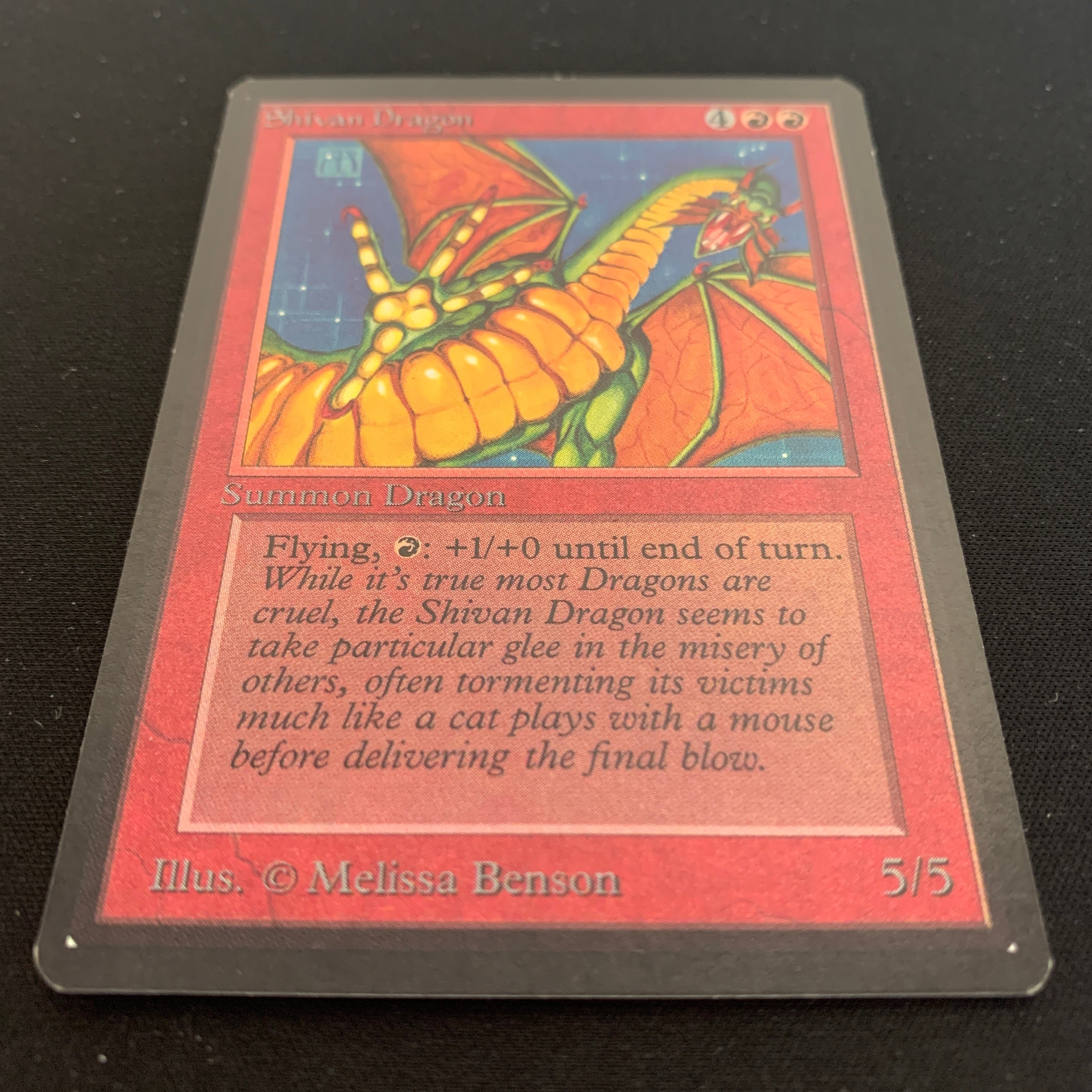 MTG Singles - Shivan Dragon - Beta - 