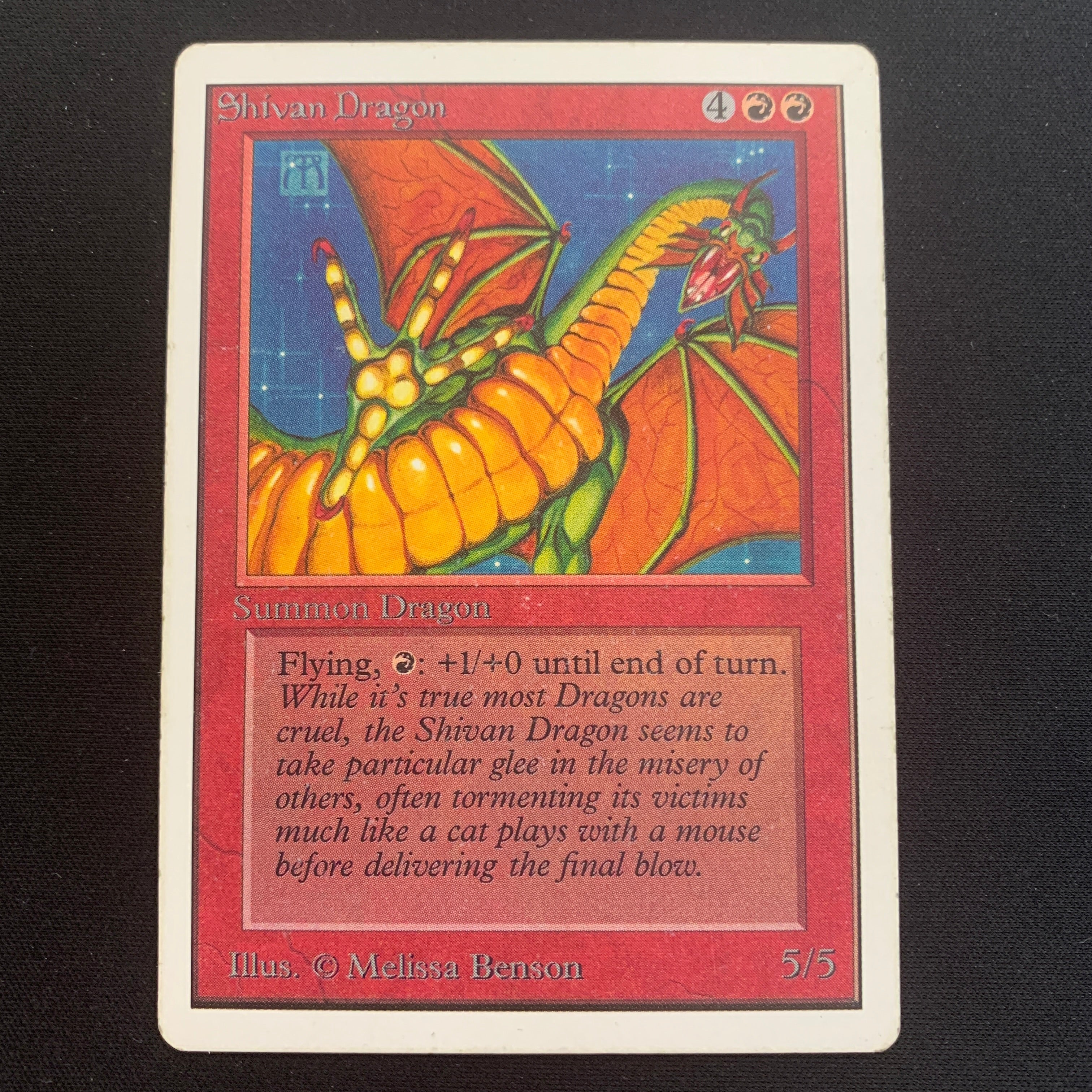 MTG Singles - Shivan Dragon - Unlimited - 