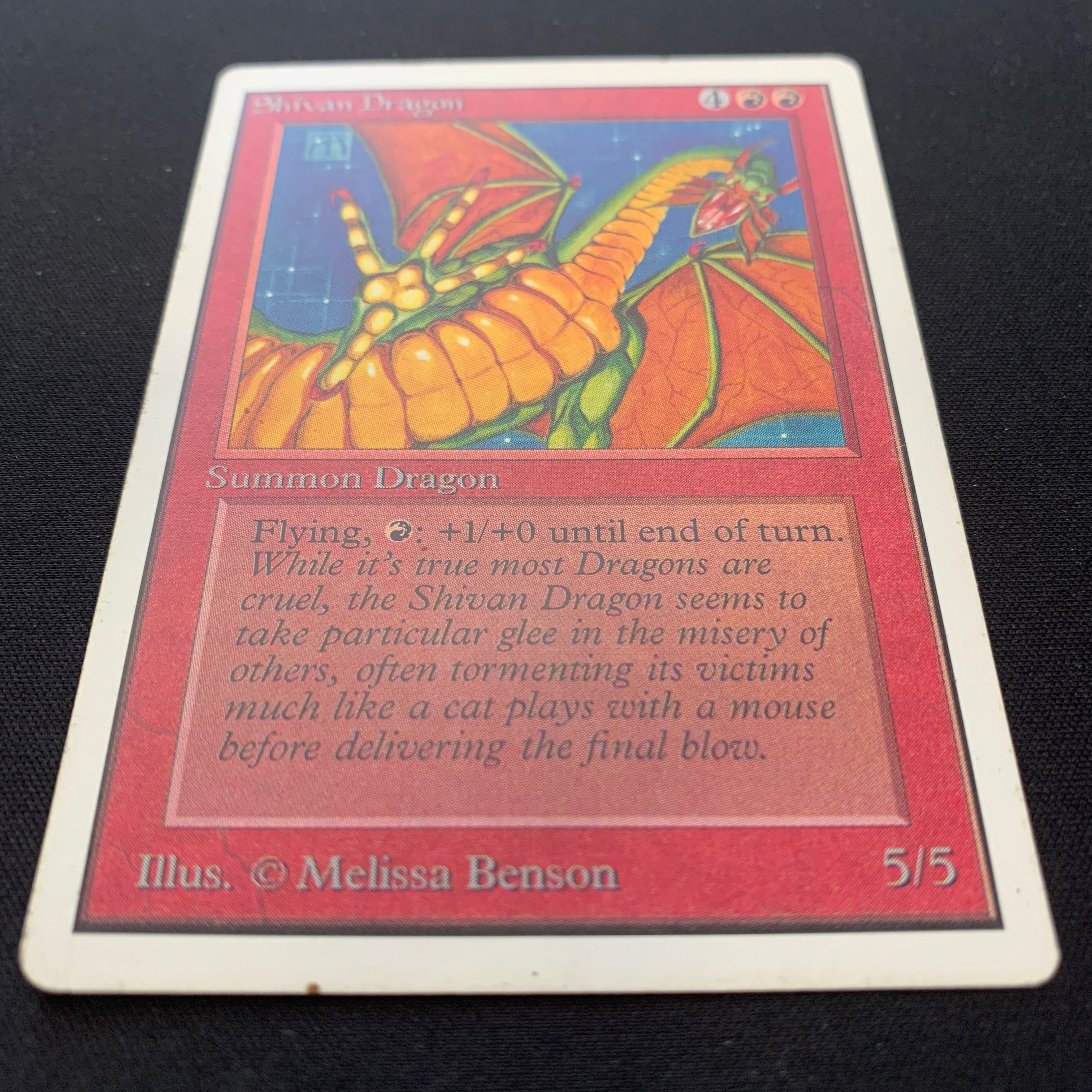 MTG Singles - Shivan Dragon - Unlimited - 