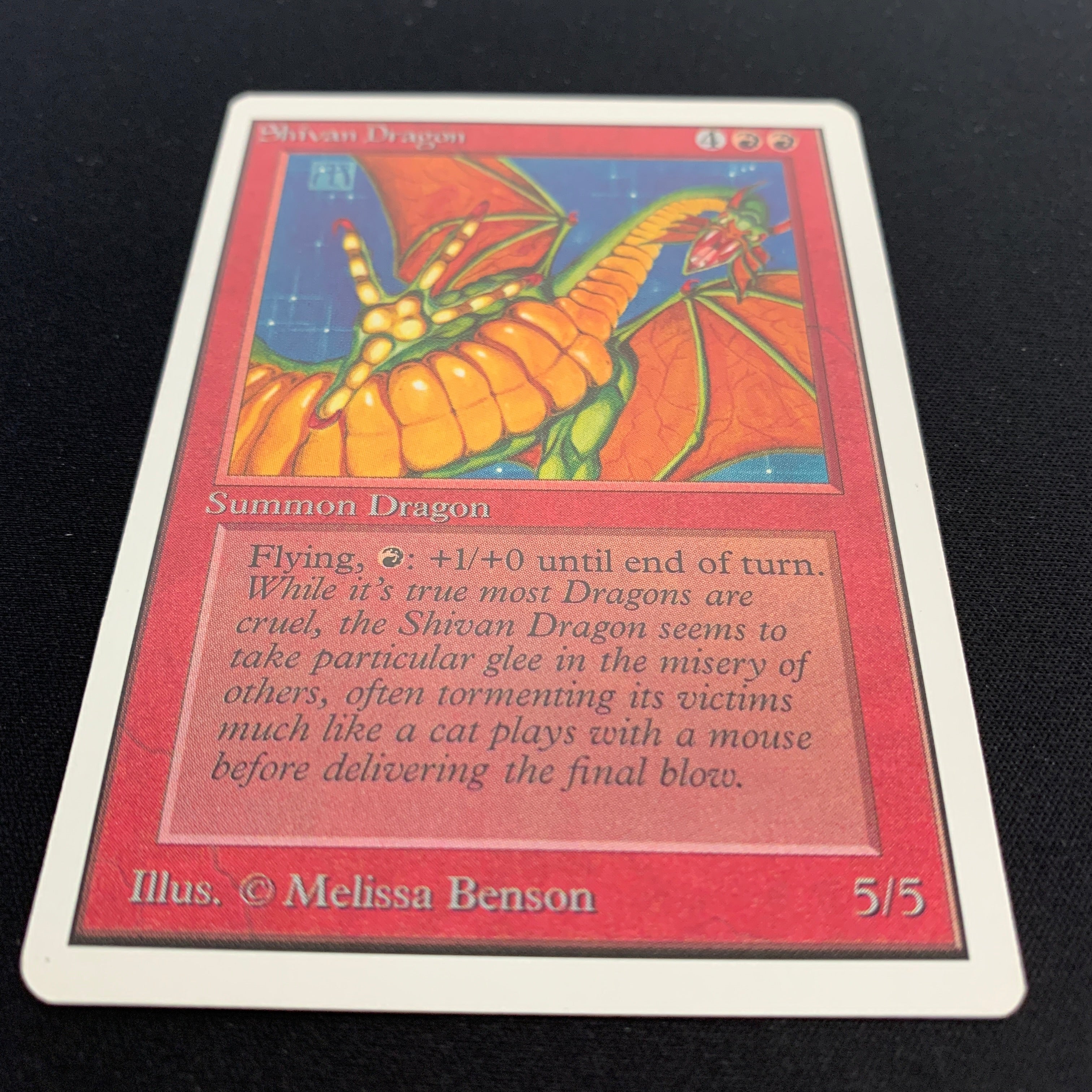 MTG Singles - Shivan Dragon - Unlimited - 