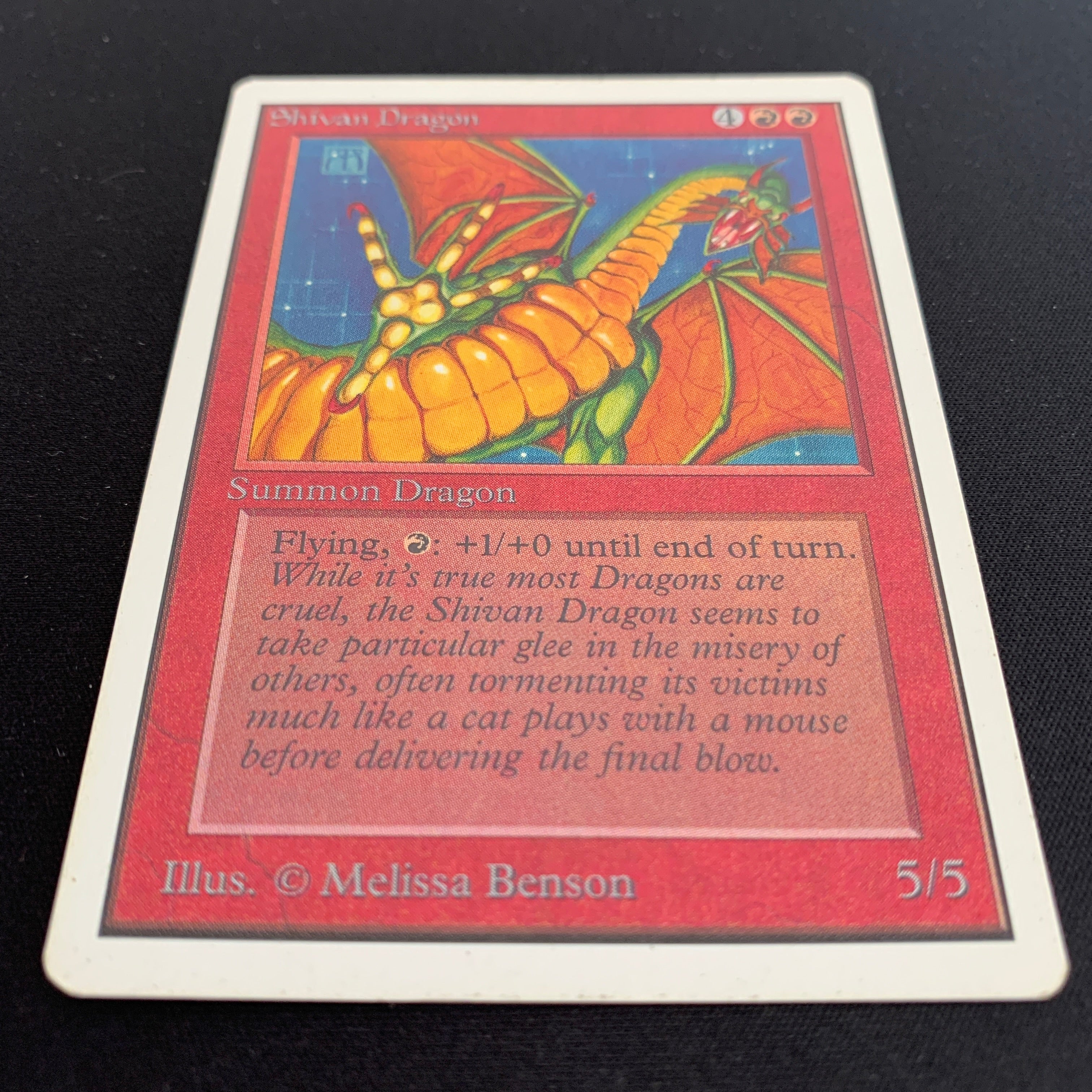 MTG Singles - Shivan Dragon - Unlimited - 