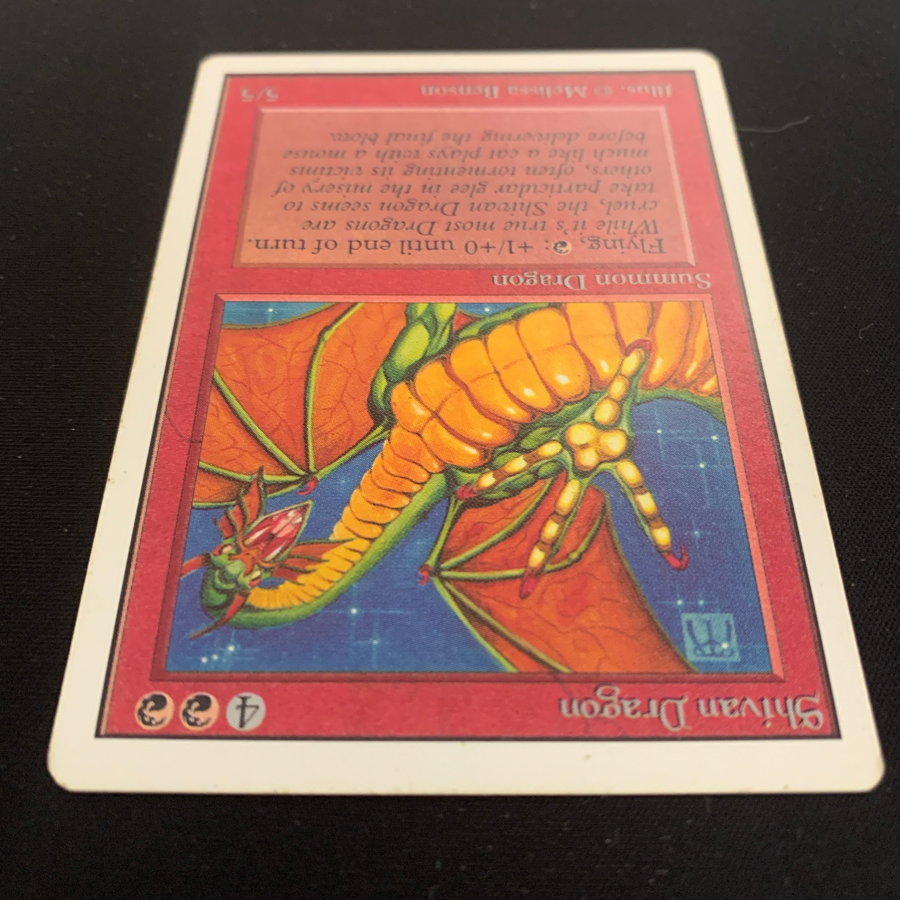 MTG Singles - Shivan Dragon - Unlimited - 