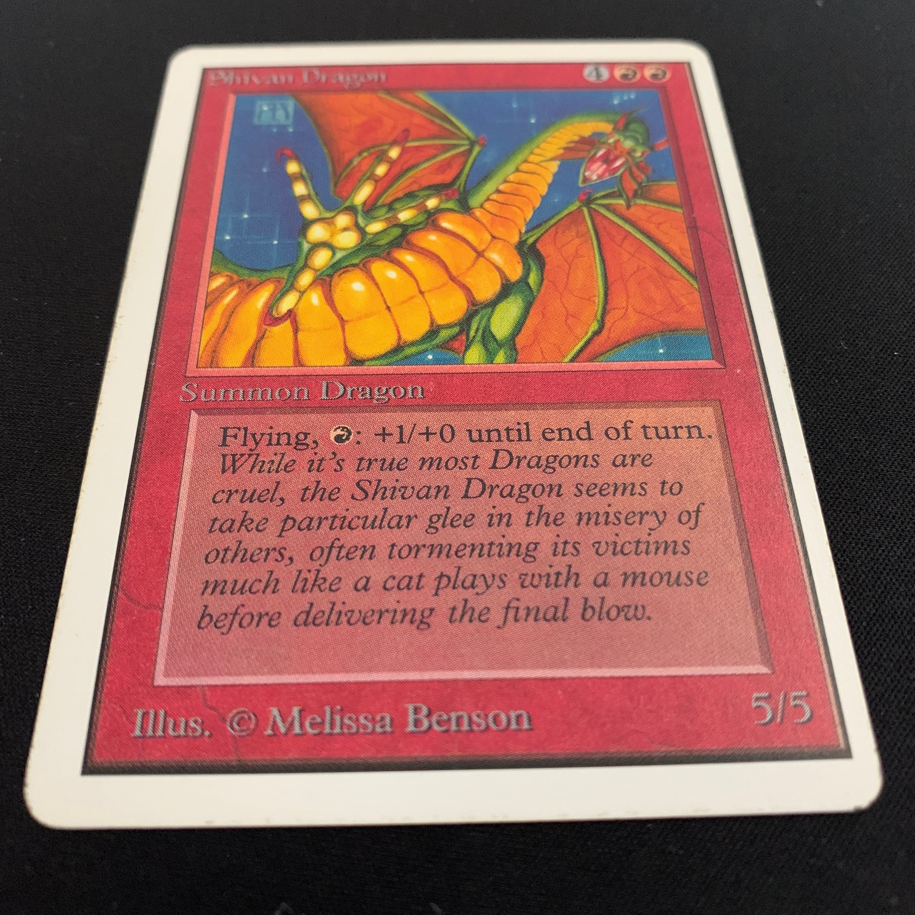 MTG Singles - Shivan Dragon - Unlimited - 