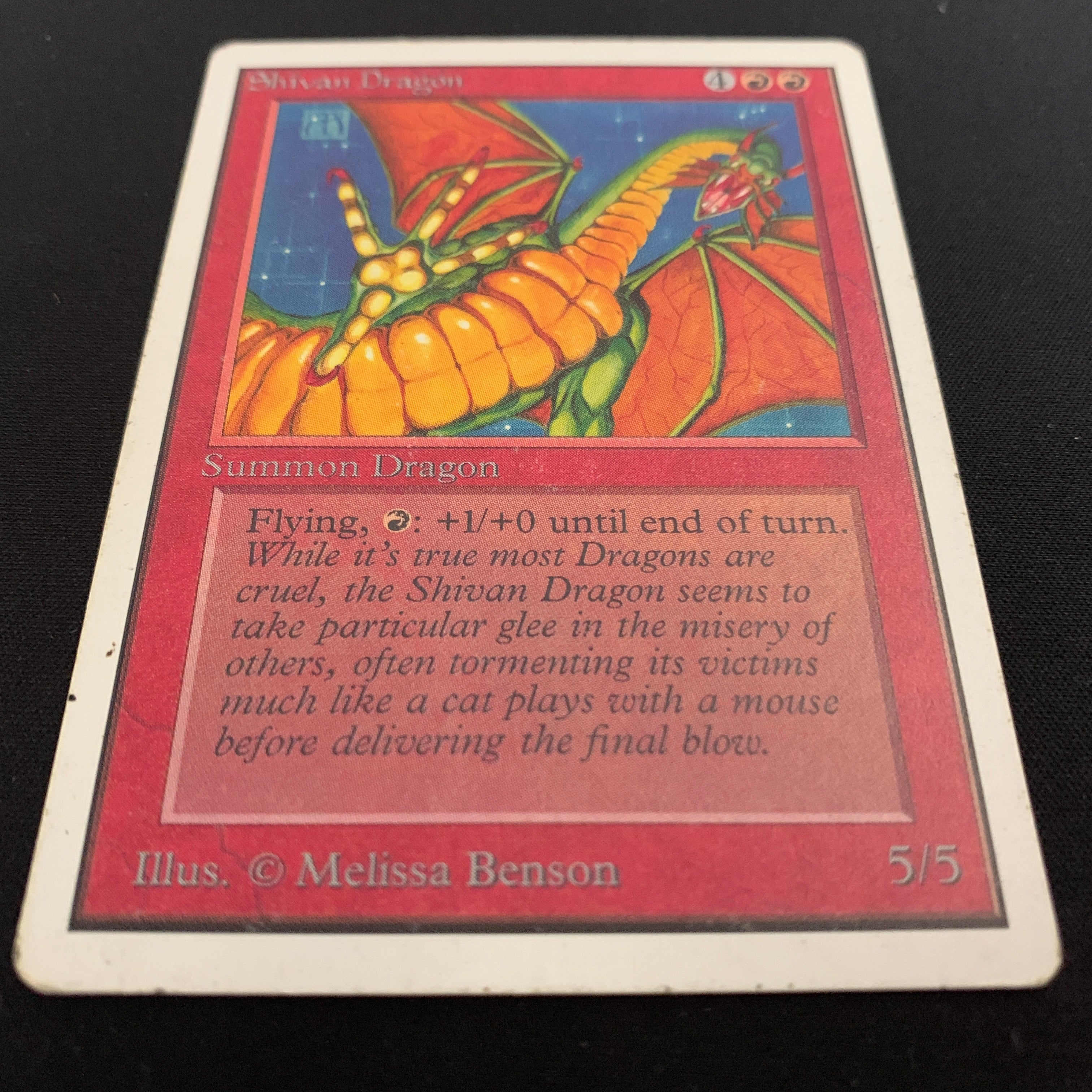 MTG Singles - Shivan Dragon - Unlimited - 