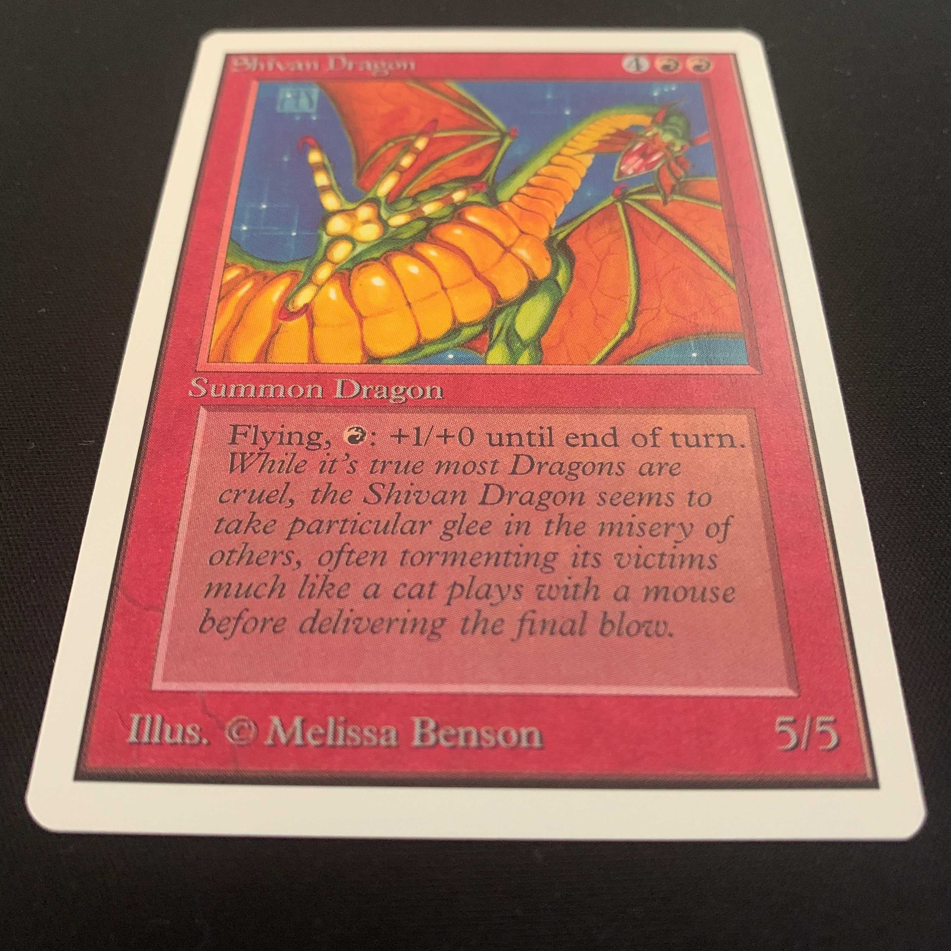 MTG Singles - Shivan Dragon - Unlimited - 