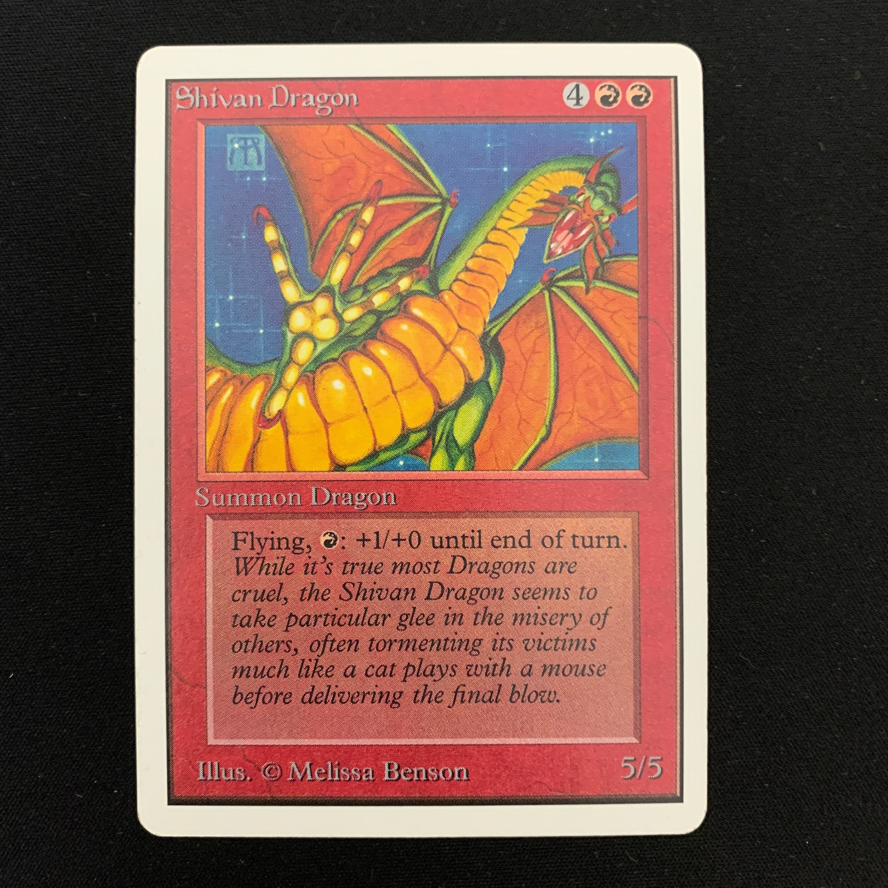 MTG Singles - Shivan Dragon - Unlimited - 