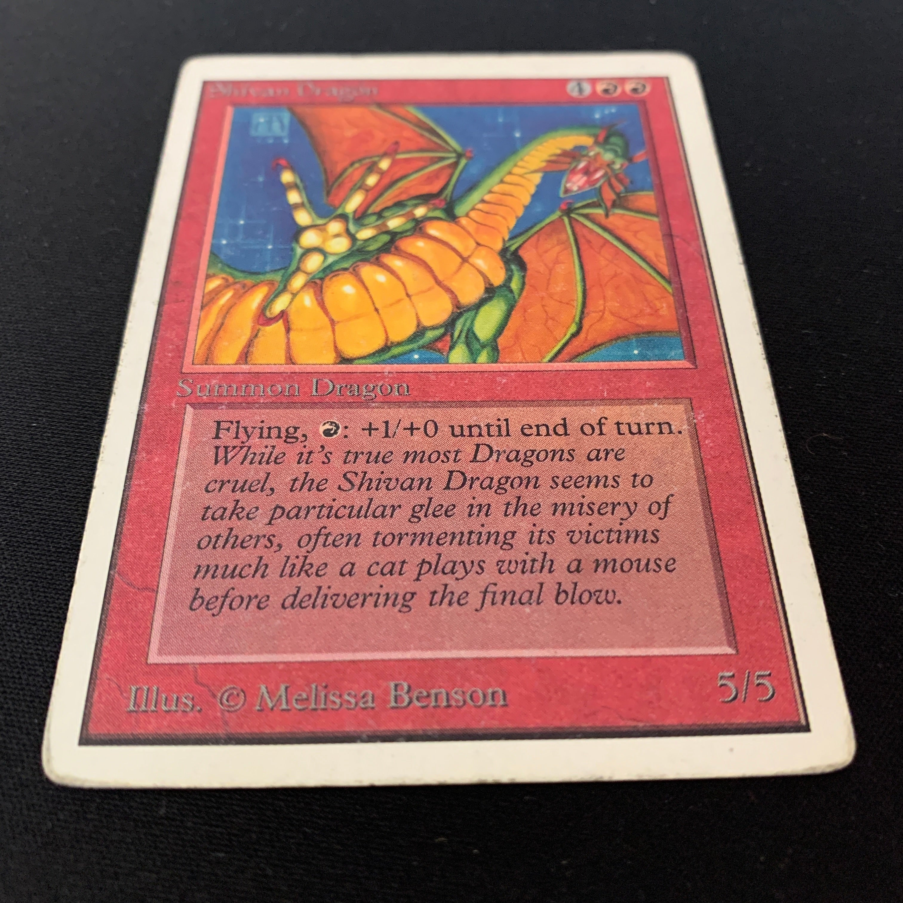 MTG Singles - Shivan Dragon - Unlimited - 
