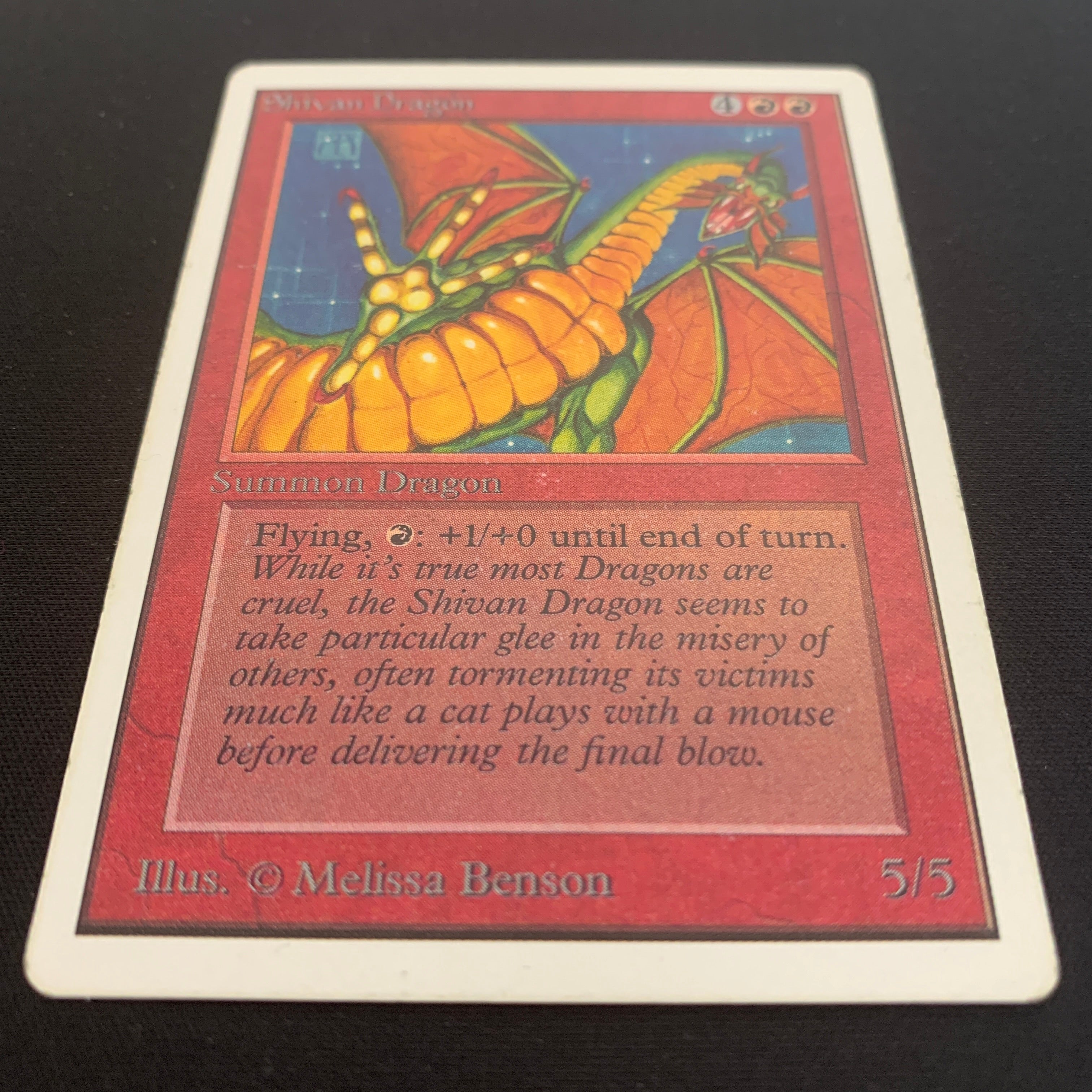 MTG Singles - Shivan Dragon - Unlimited - 