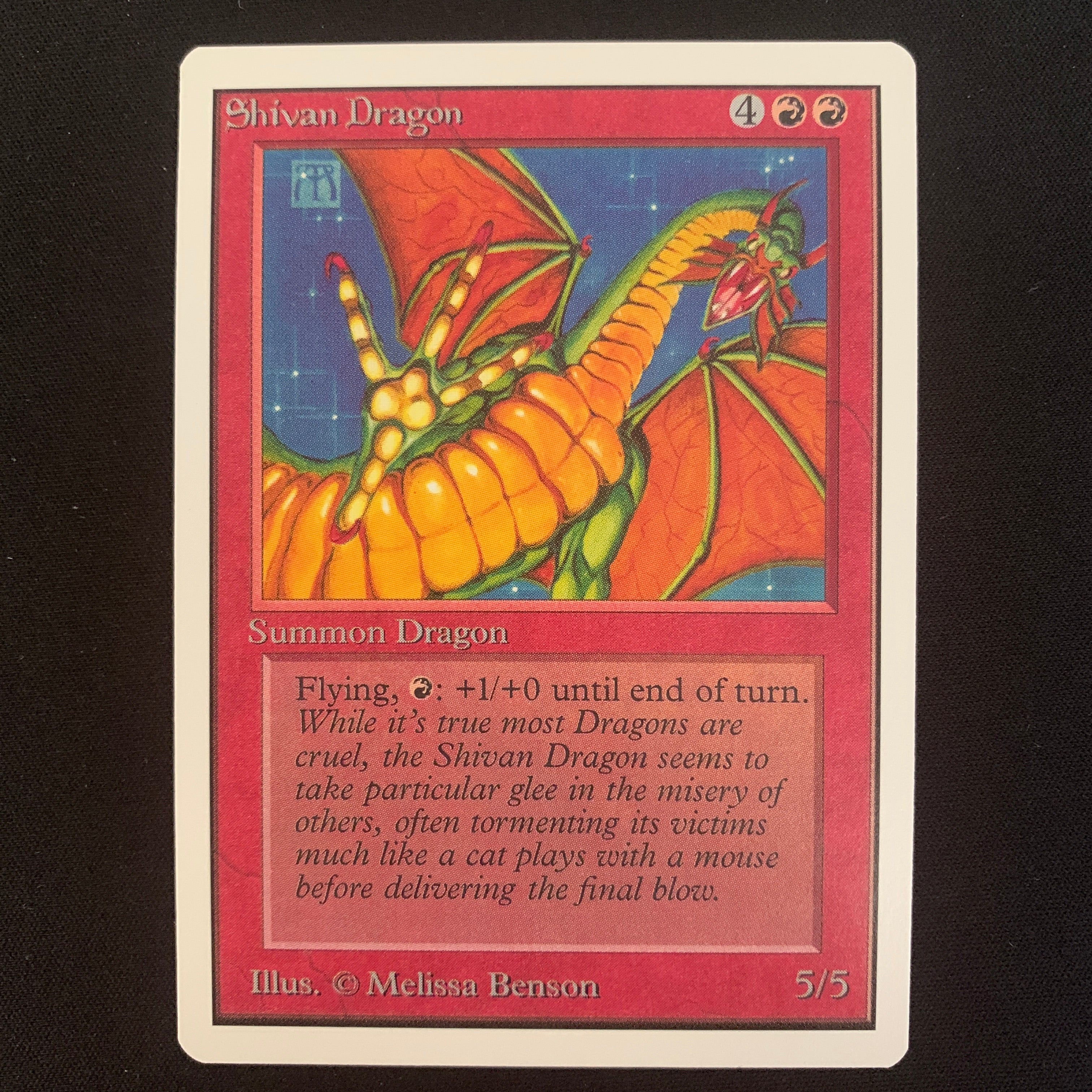 MTG Singles - Shivan Dragon - Unlimited - 