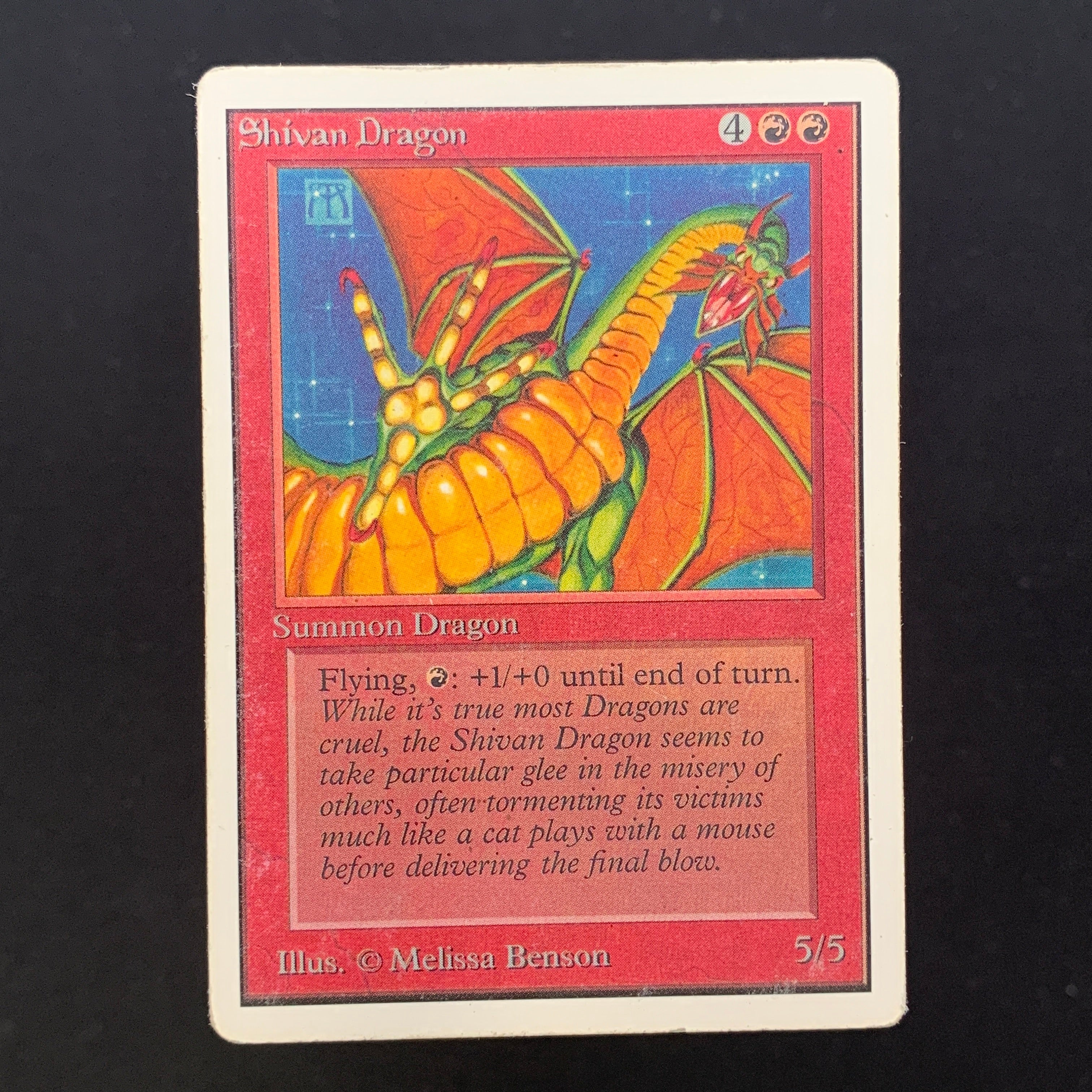 MTG Singles - Shivan Dragon - Unlimited - 
