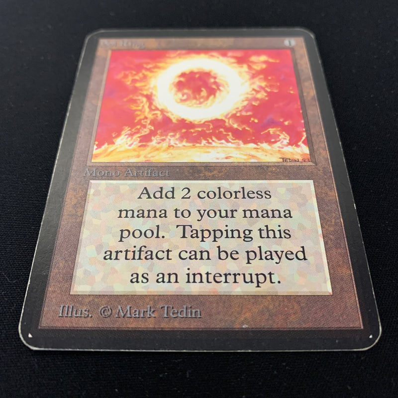 Magic the Gathering Sol Ring - Alpha 