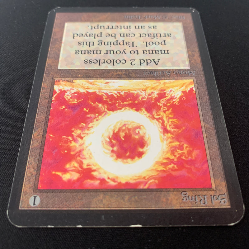 Magic the Gathering Sol Ring - Alpha 