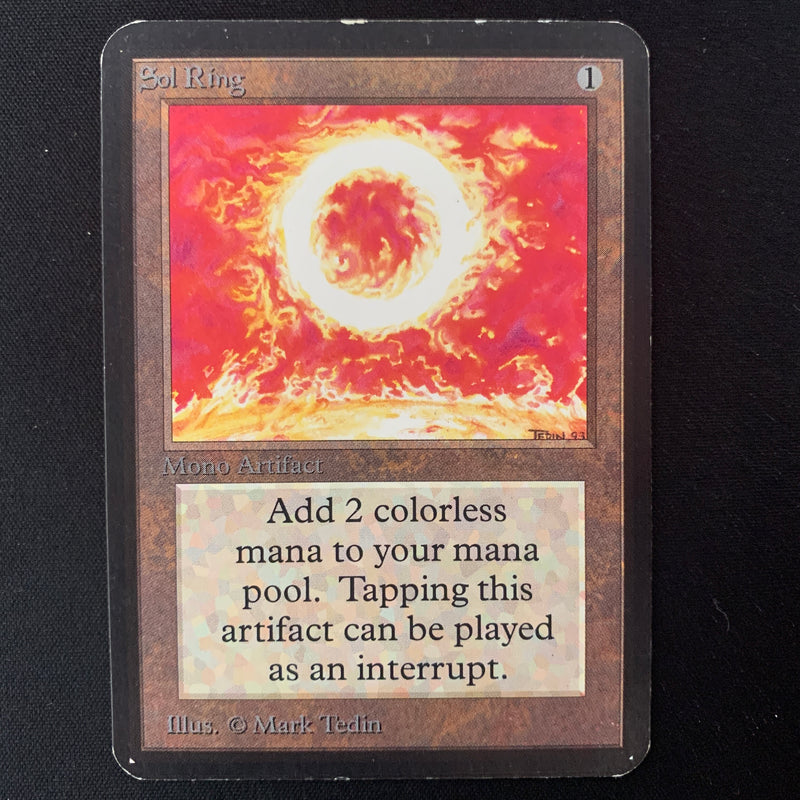 Magic the Gathering Sol Ring - Alpha GD - 24930