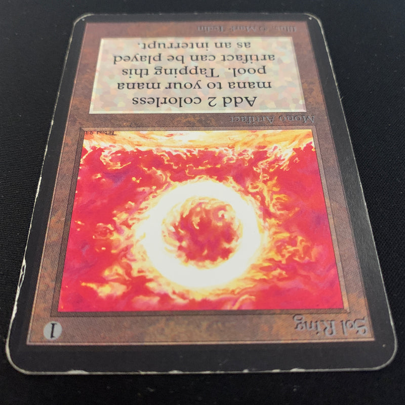 Magic the Gathering Sol Ring - Alpha 