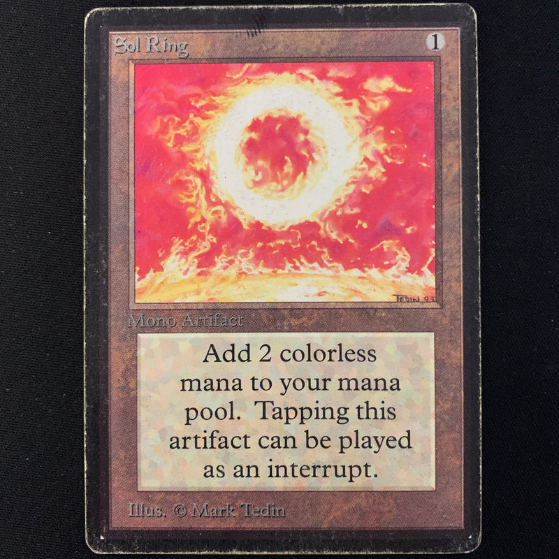 Magic the Gathering Sol Ring - Beta 