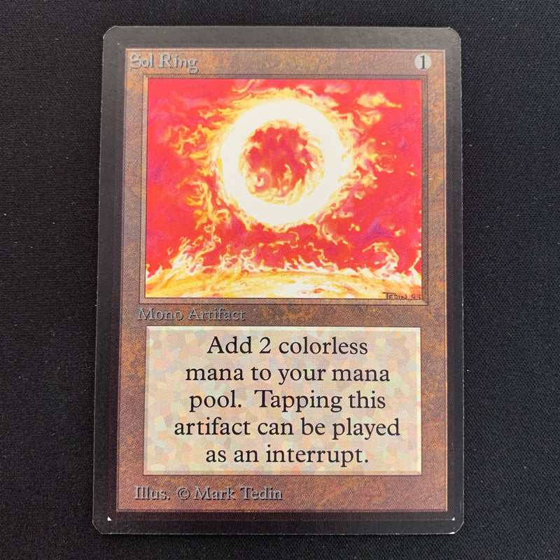 Magic the Gathering Sol Ring - Beta 