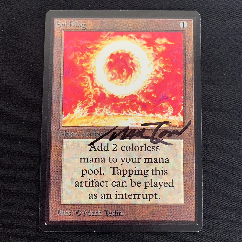 Magic the Gathering Sol Ring - Beta 