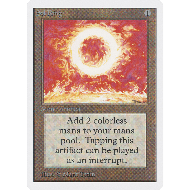 Magic the Gathering Sol Ring - Unlimited NM