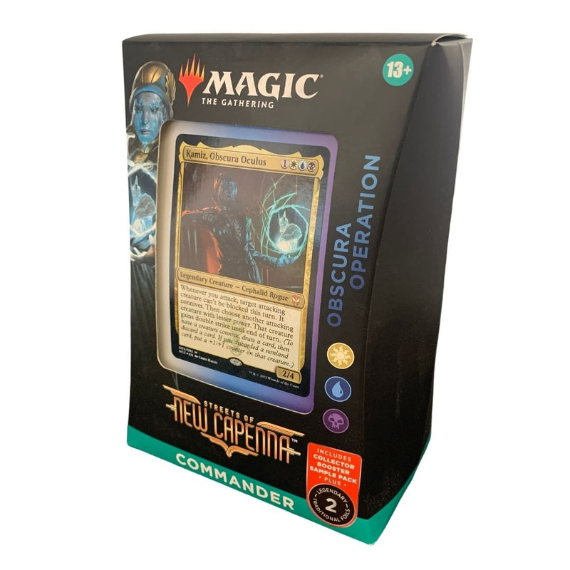 Magic the Gathering Streets of New Capenna Commander Deck Obscura Operation English