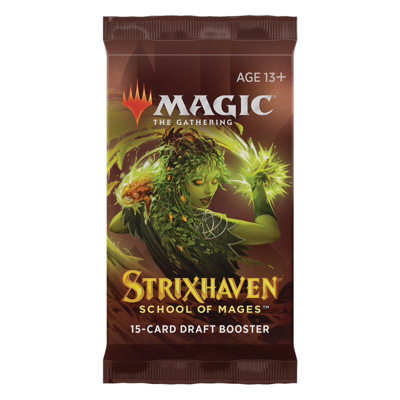 Magic the Gathering Strixhaven: School of Mages Draft Booster Pack 