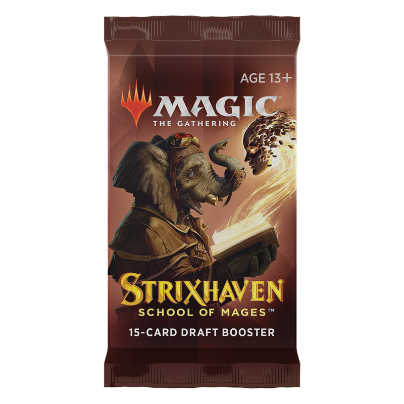 Magic the Gathering Strixhaven: School of Mages Draft Booster Pack 