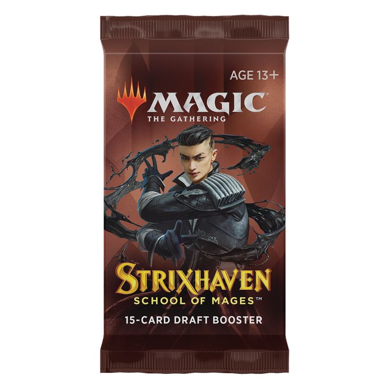 Magic the Gathering Strixhaven: School of Mages Draft Booster Pack 