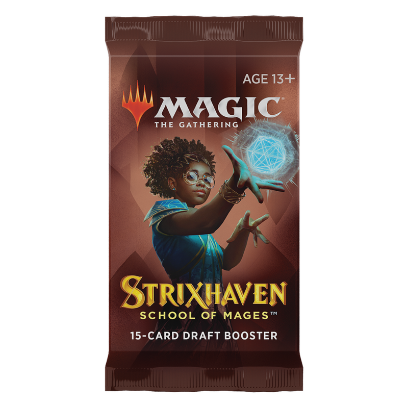 Magic the Gathering Strixhaven: School of Mages Draft Booster Pack 