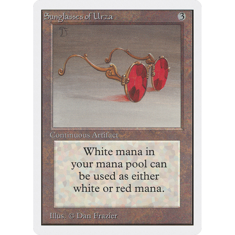 Magic the Gathering Sunglasses of Urza - Unlimited NM