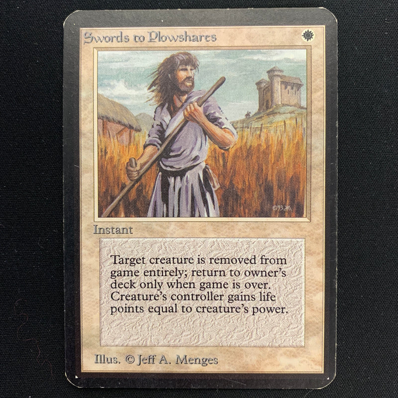 Magic the Gathering Swords to Plowshares - Alpha 