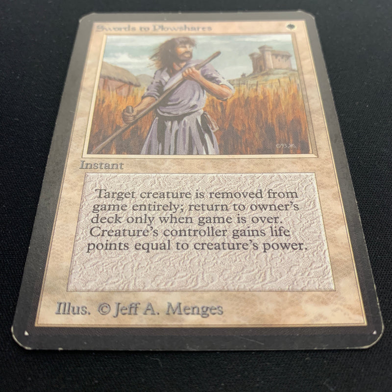 Magic the Gathering Swords to Plowshares - Alpha 