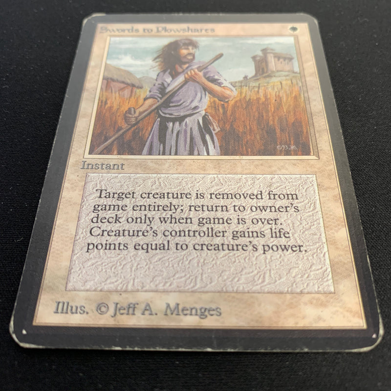 Magic the Gathering Swords to Plowshares - Alpha 