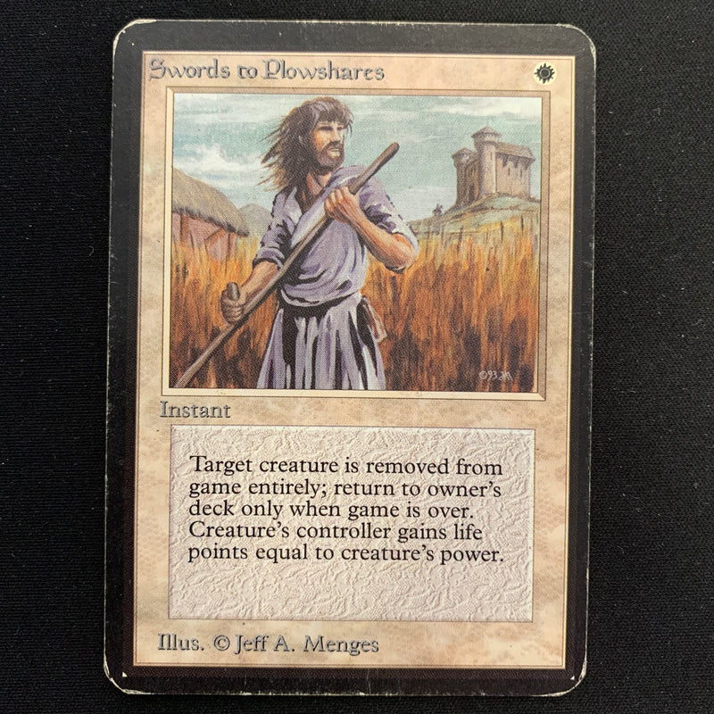 Magic the Gathering Swords to Plowshares - Alpha 