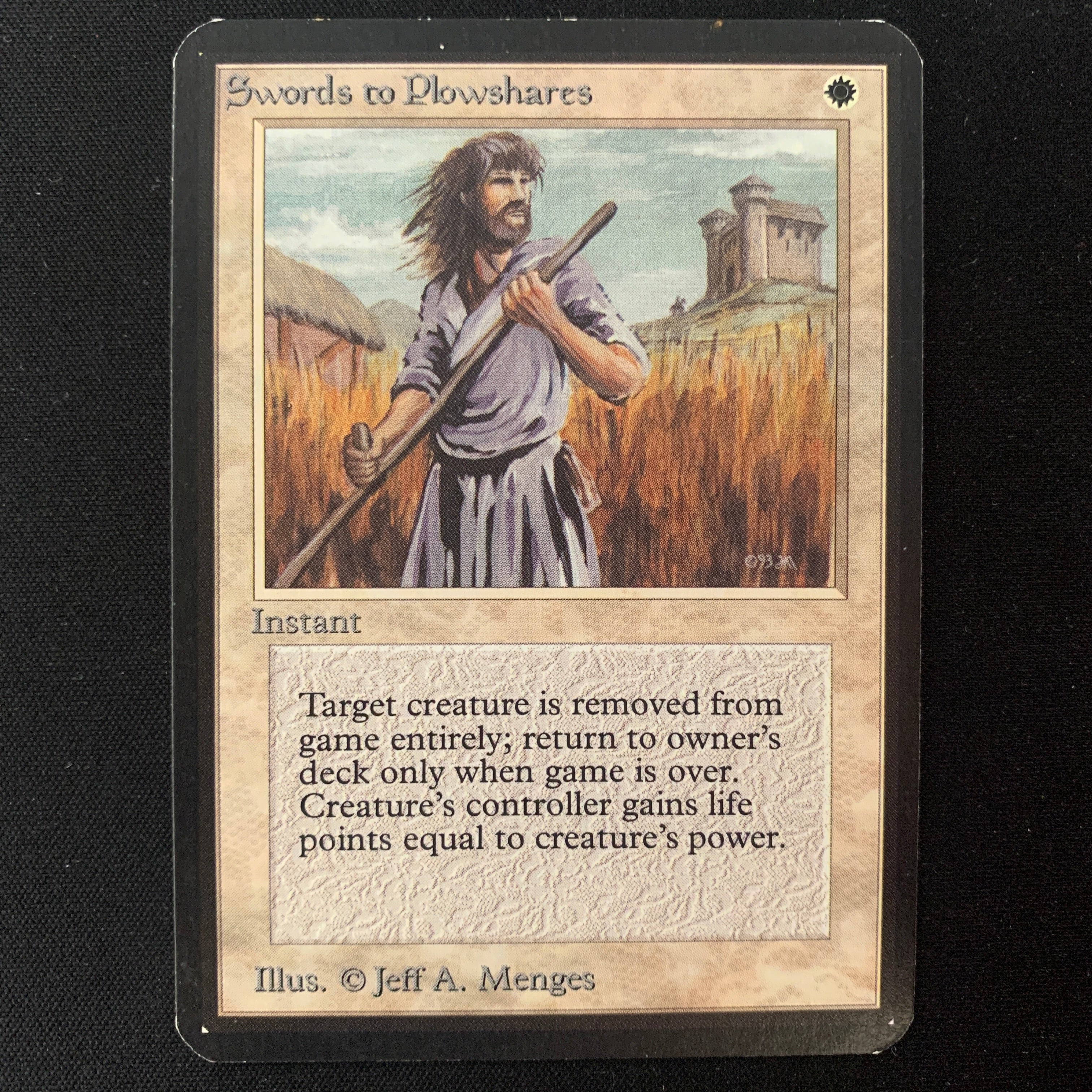 MTG Singles - Swords to Plowshares - Alpha - 
