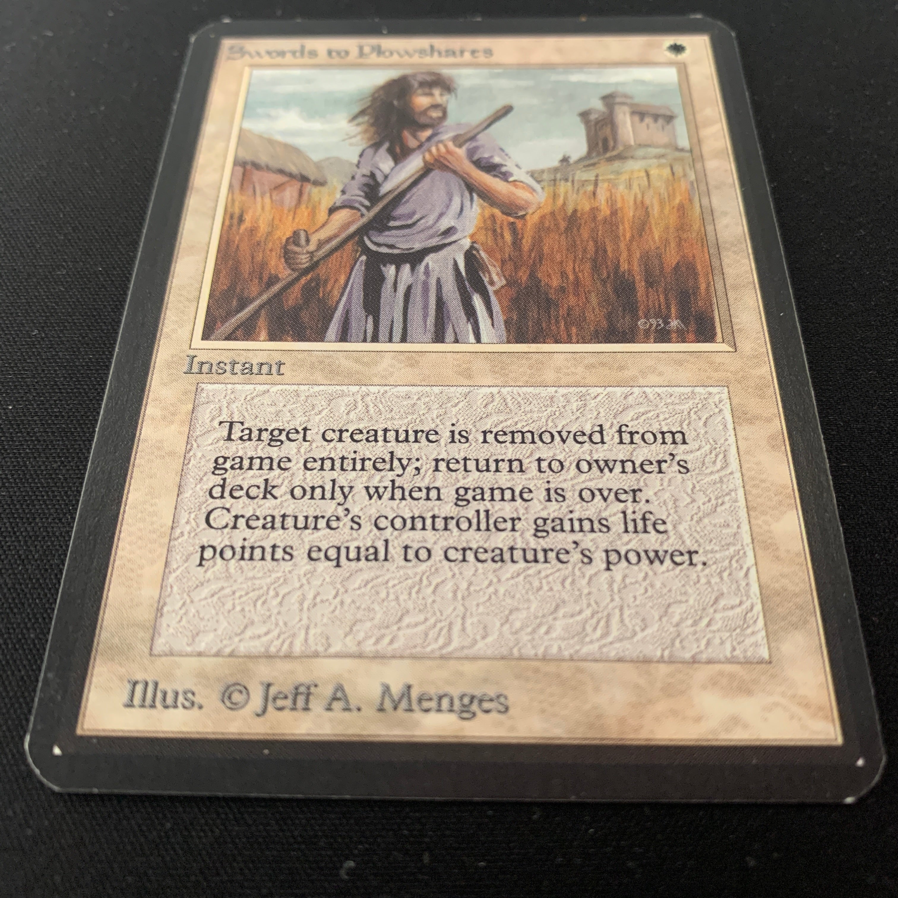 MTG Singles - Swords to Plowshares - Alpha - 