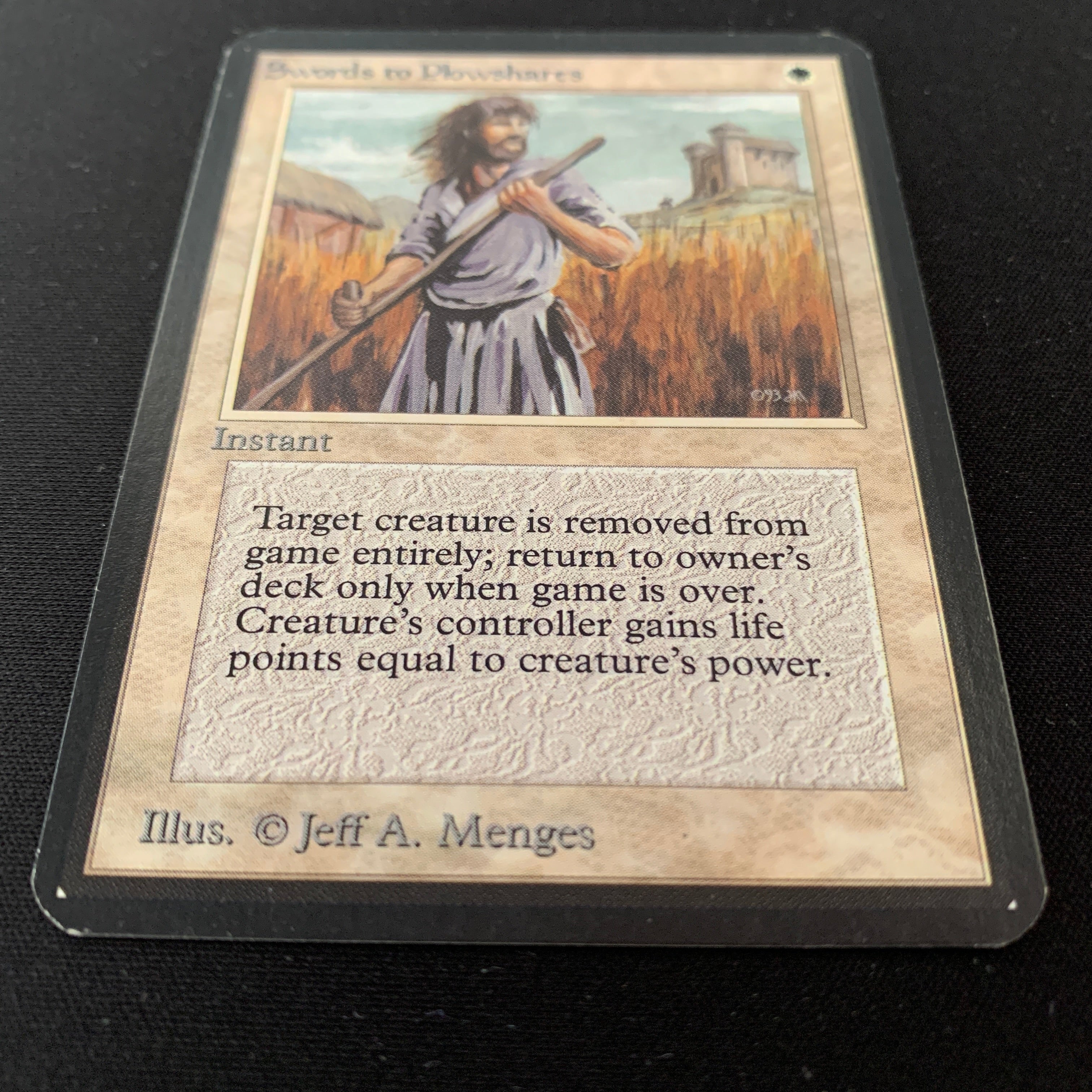 MTG Singles - Swords to Plowshares - Alpha - 