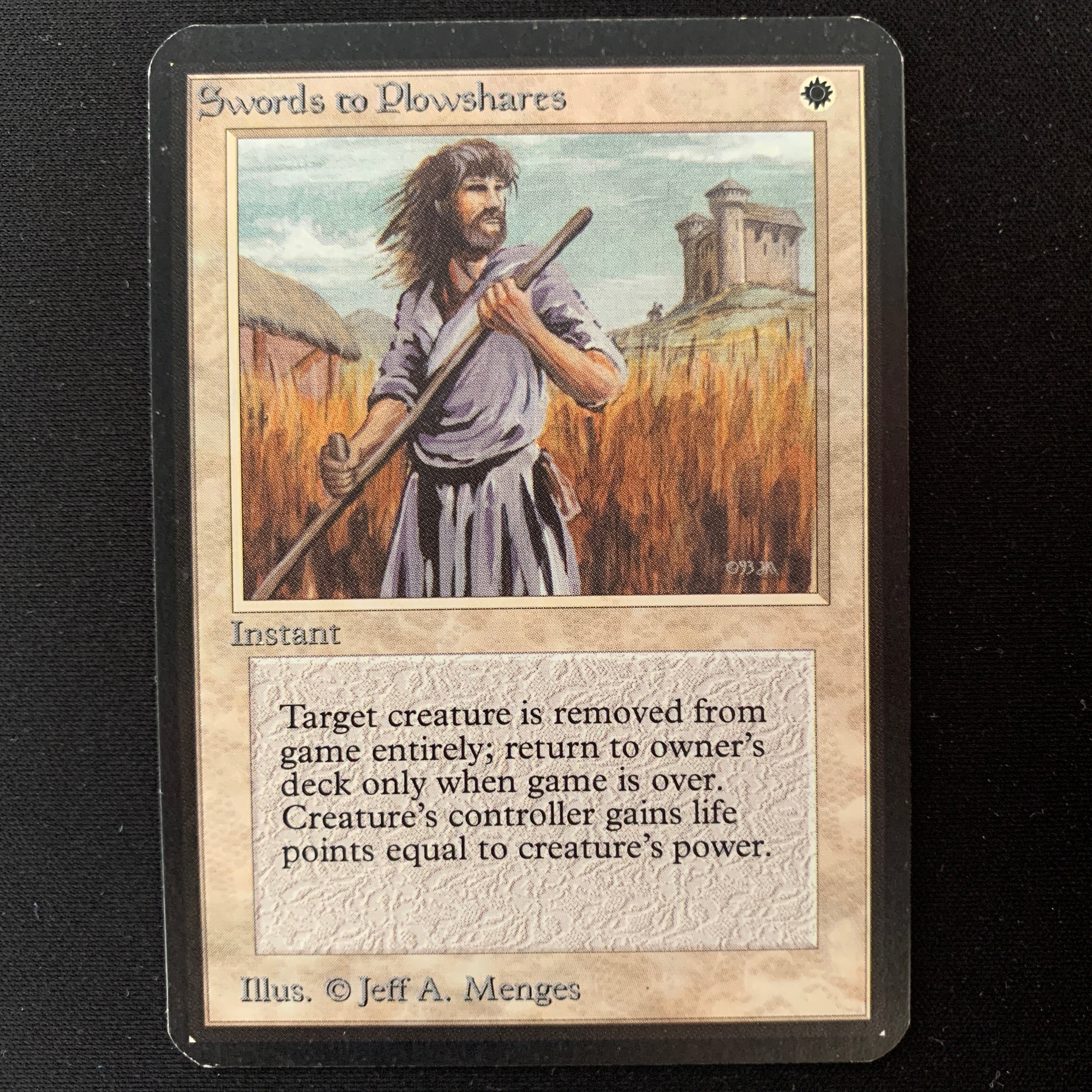 MTG Singles - Swords to Plowshares - Alpha - 