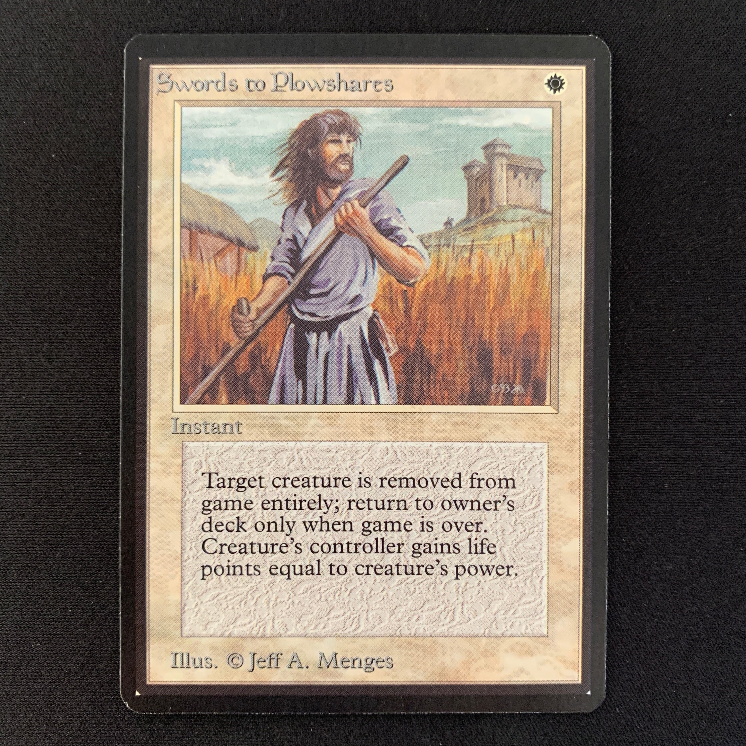 MTG Singles - Swords to Plowshares - Beta - 