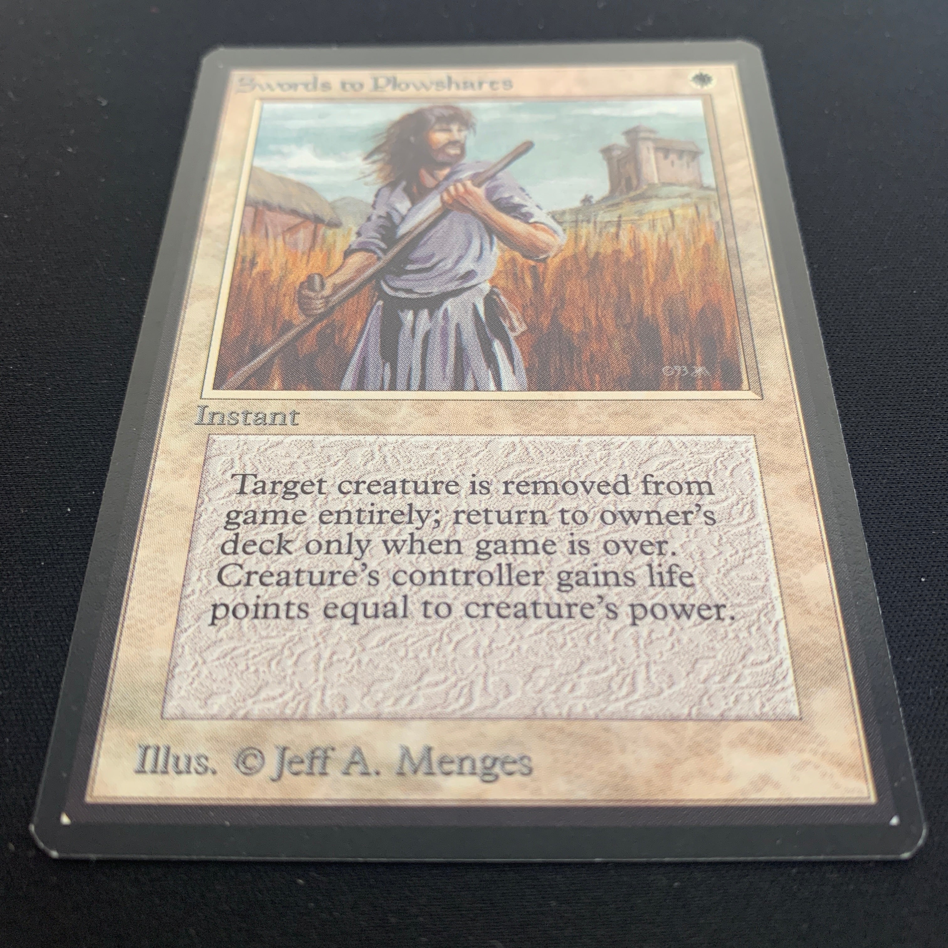MTG Singles - Swords to Plowshares - Beta - 