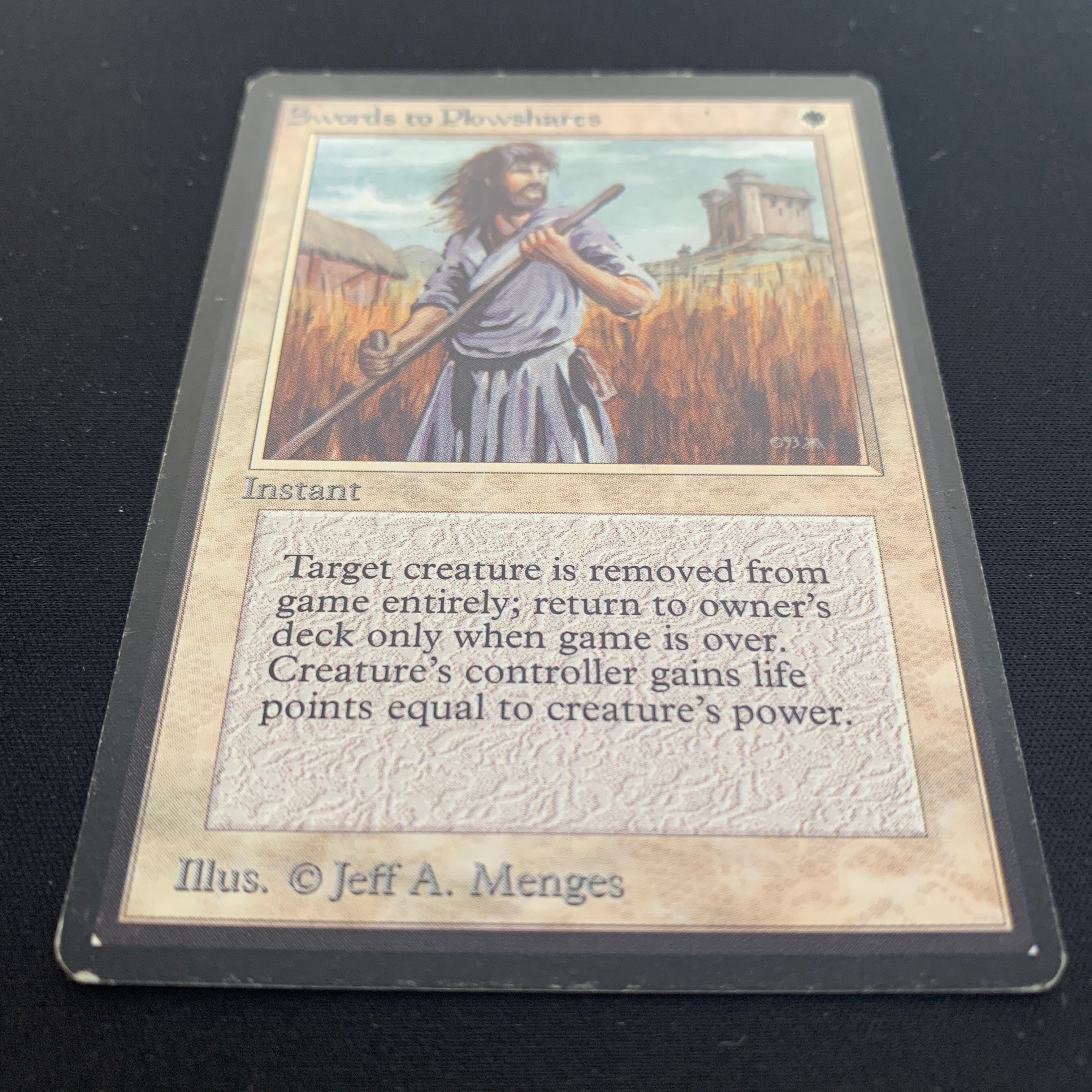 MTG Singles - Swords to Plowshares - Beta - 