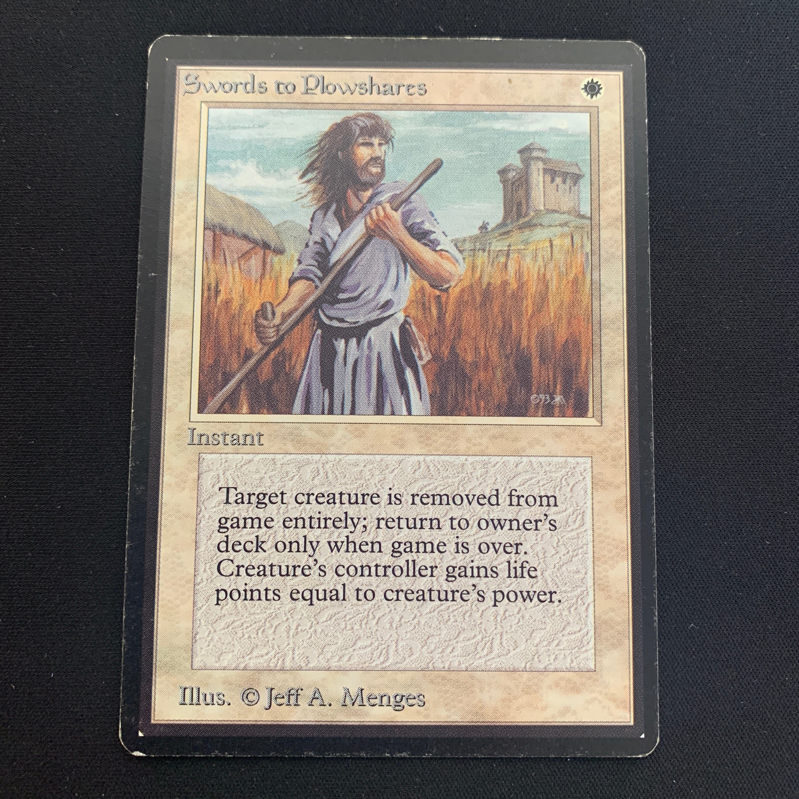 MTG Singles - Swords to Plowshares - Beta - 