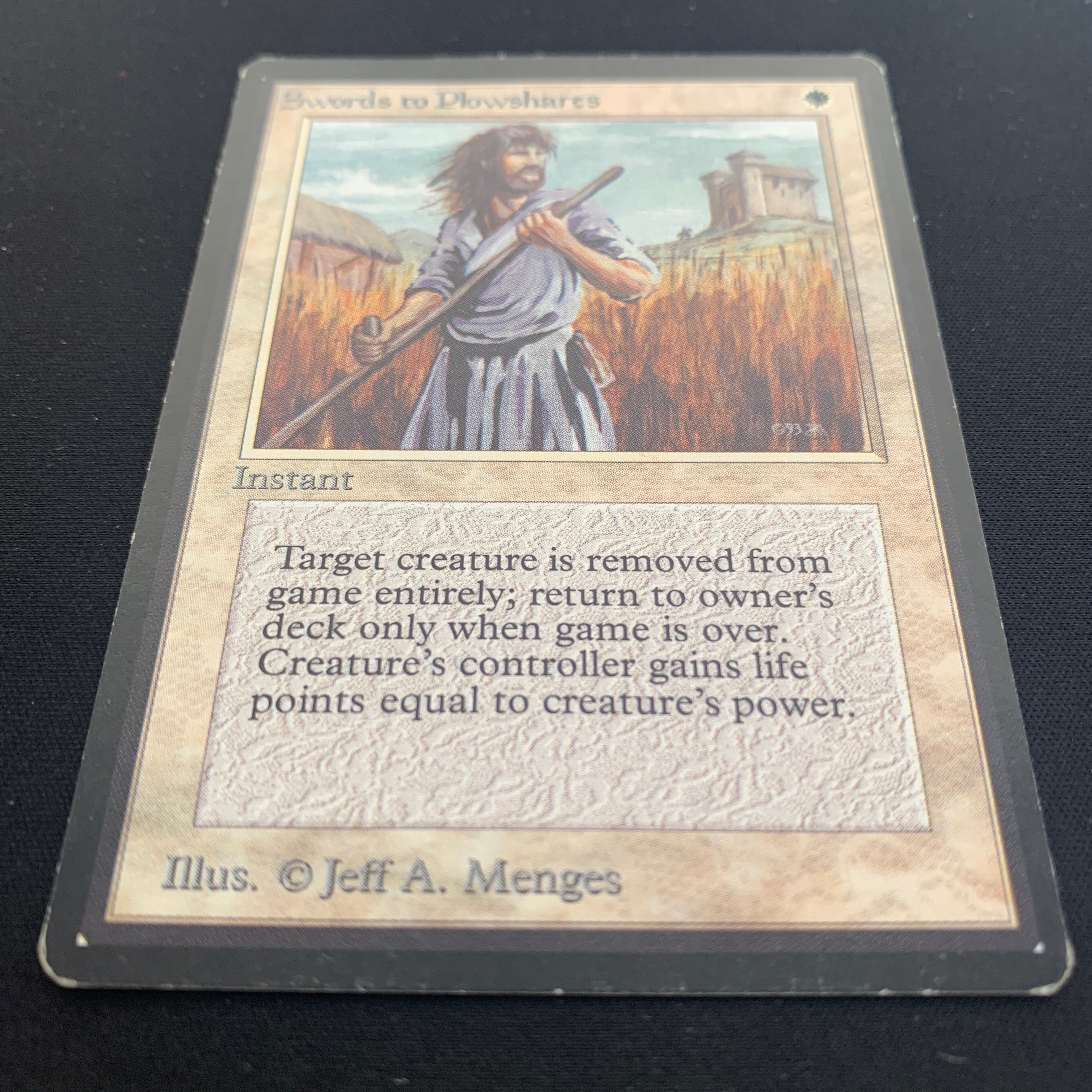 MTG Singles - Swords to Plowshares - Beta - 