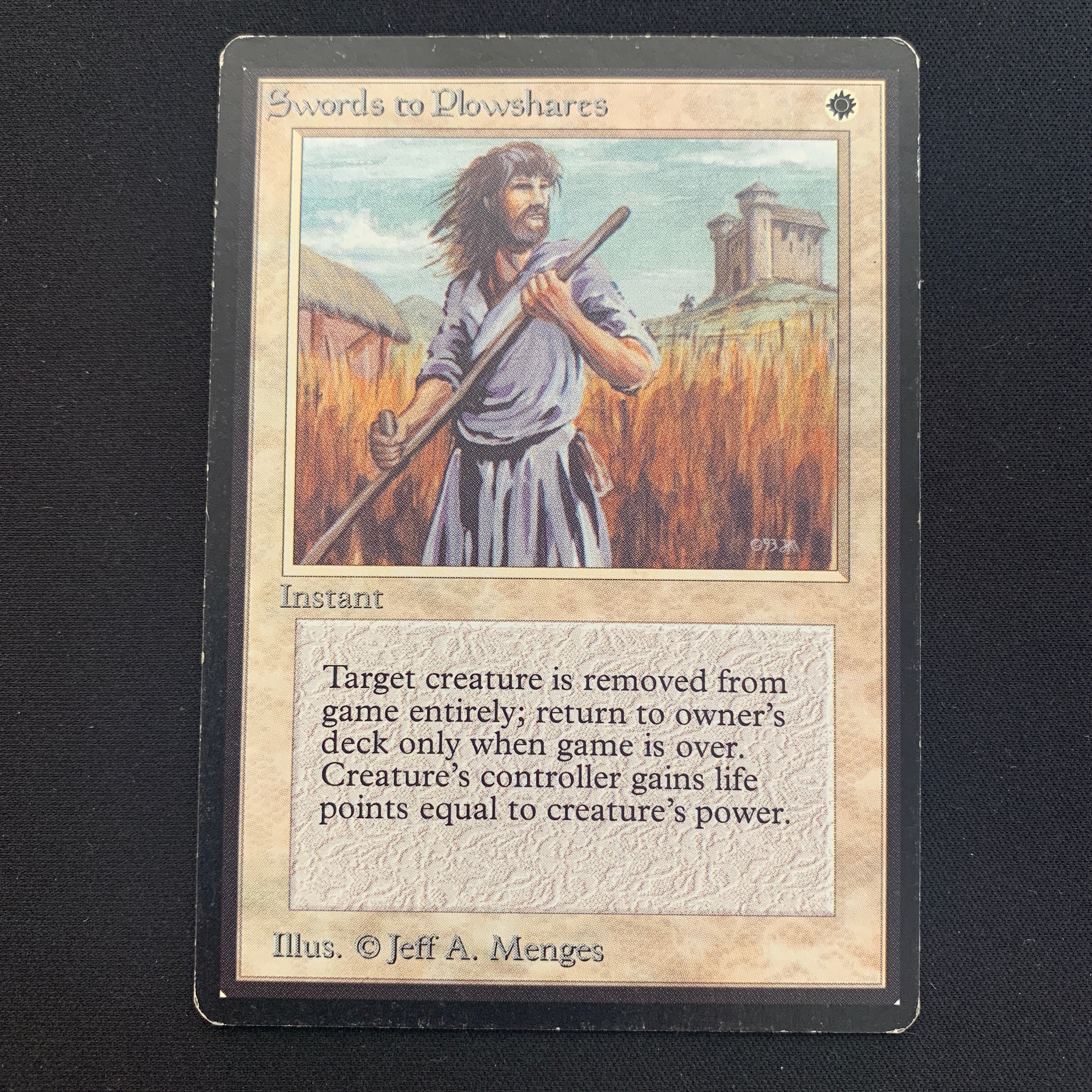 MTG Singles - Swords to Plowshares - Beta - 