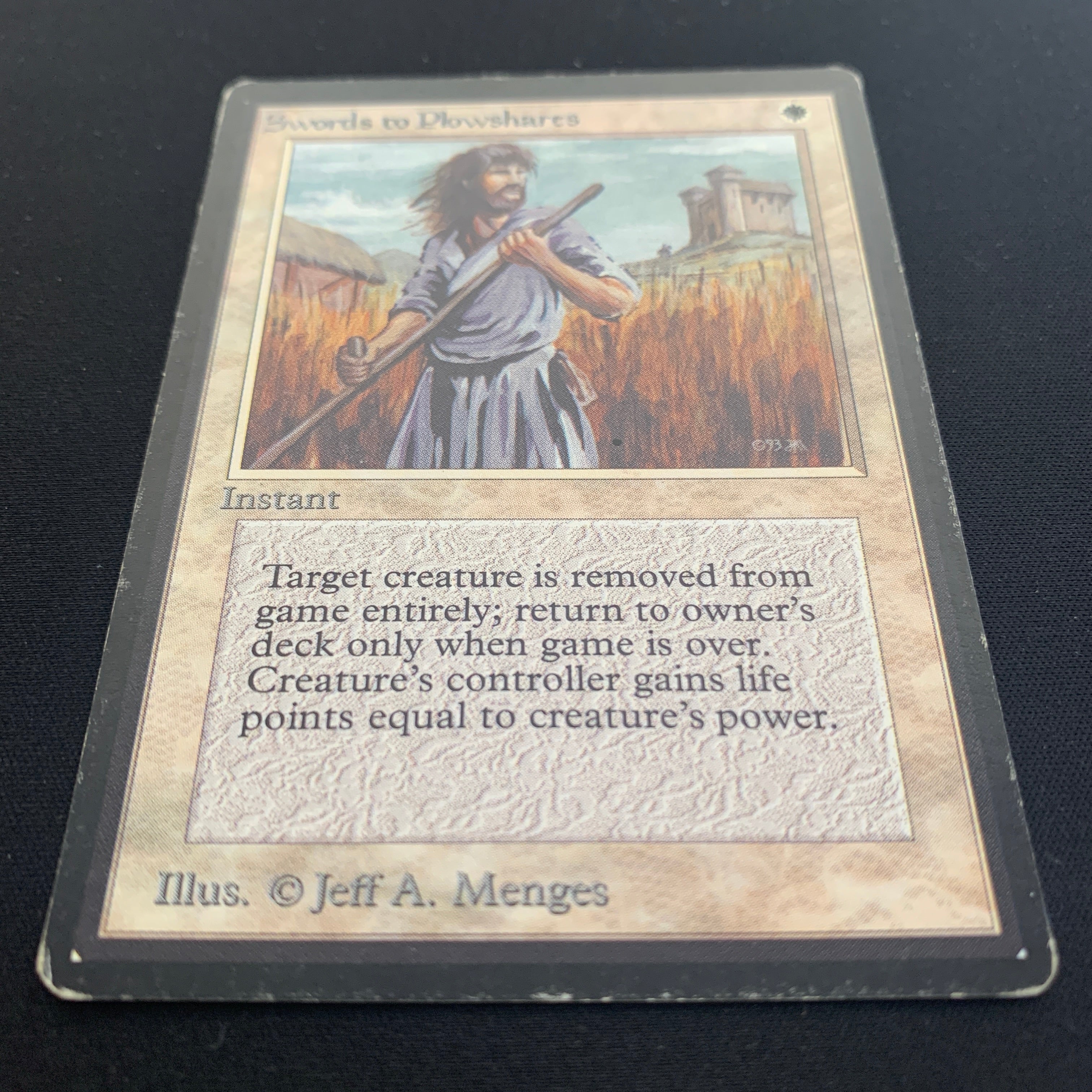 MTG Singles - Swords to Plowshares - Beta - 