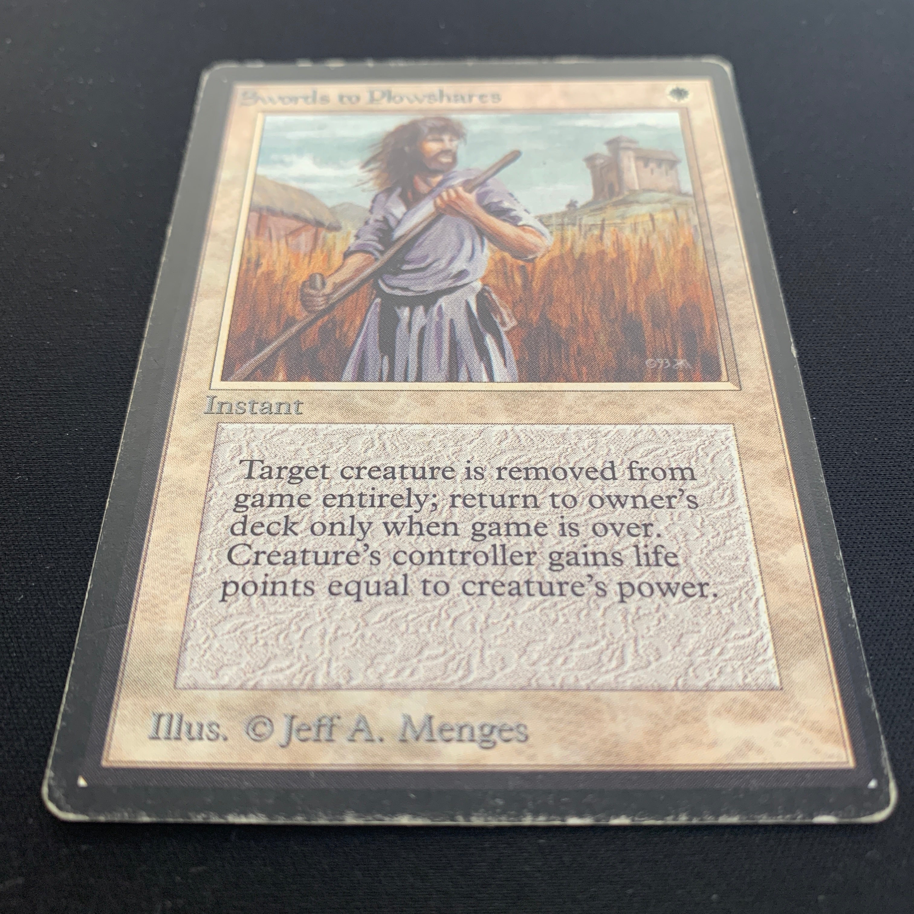 MTG Singles - Swords to Plowshares - Beta - 