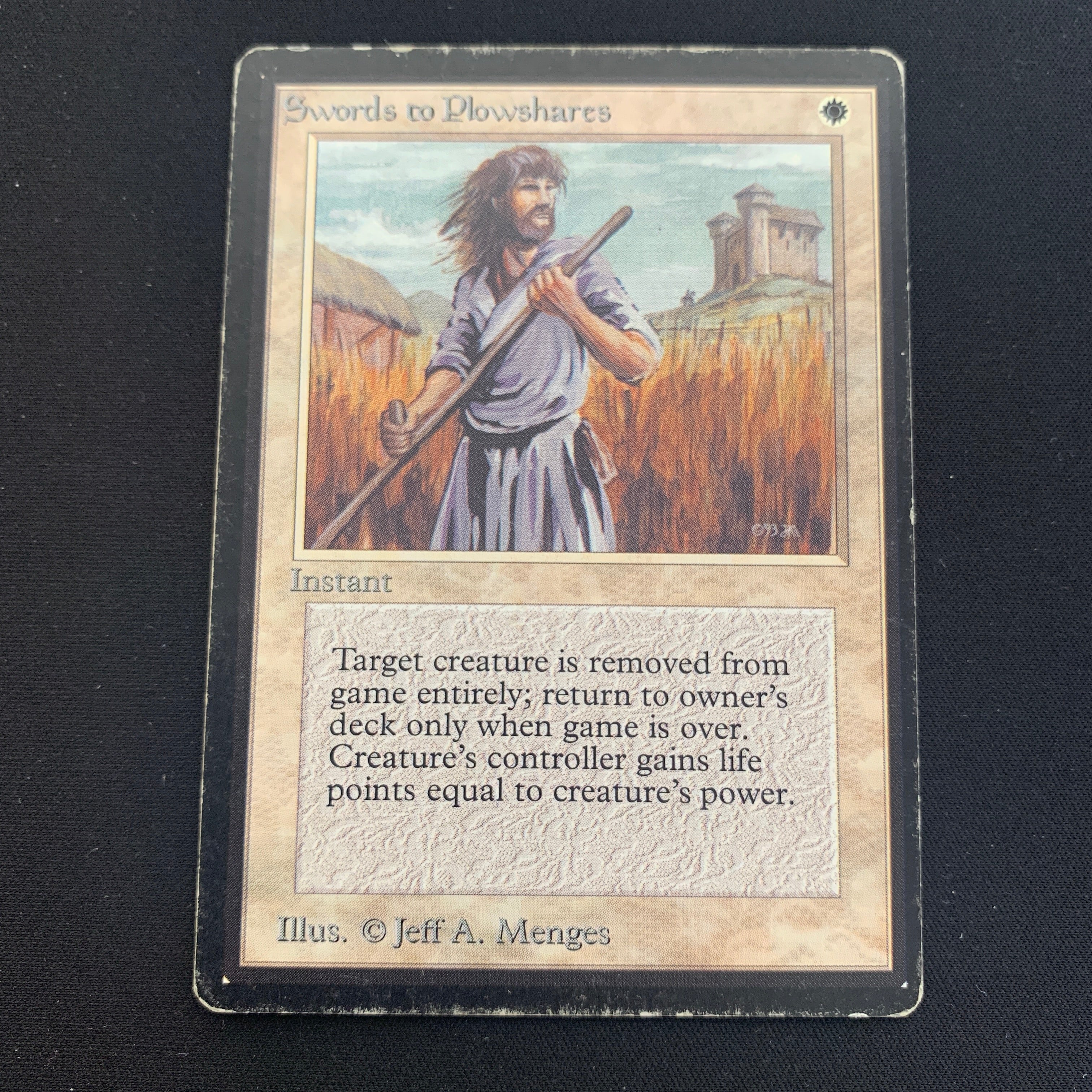 MTG Singles - Swords to Plowshares - Beta - 