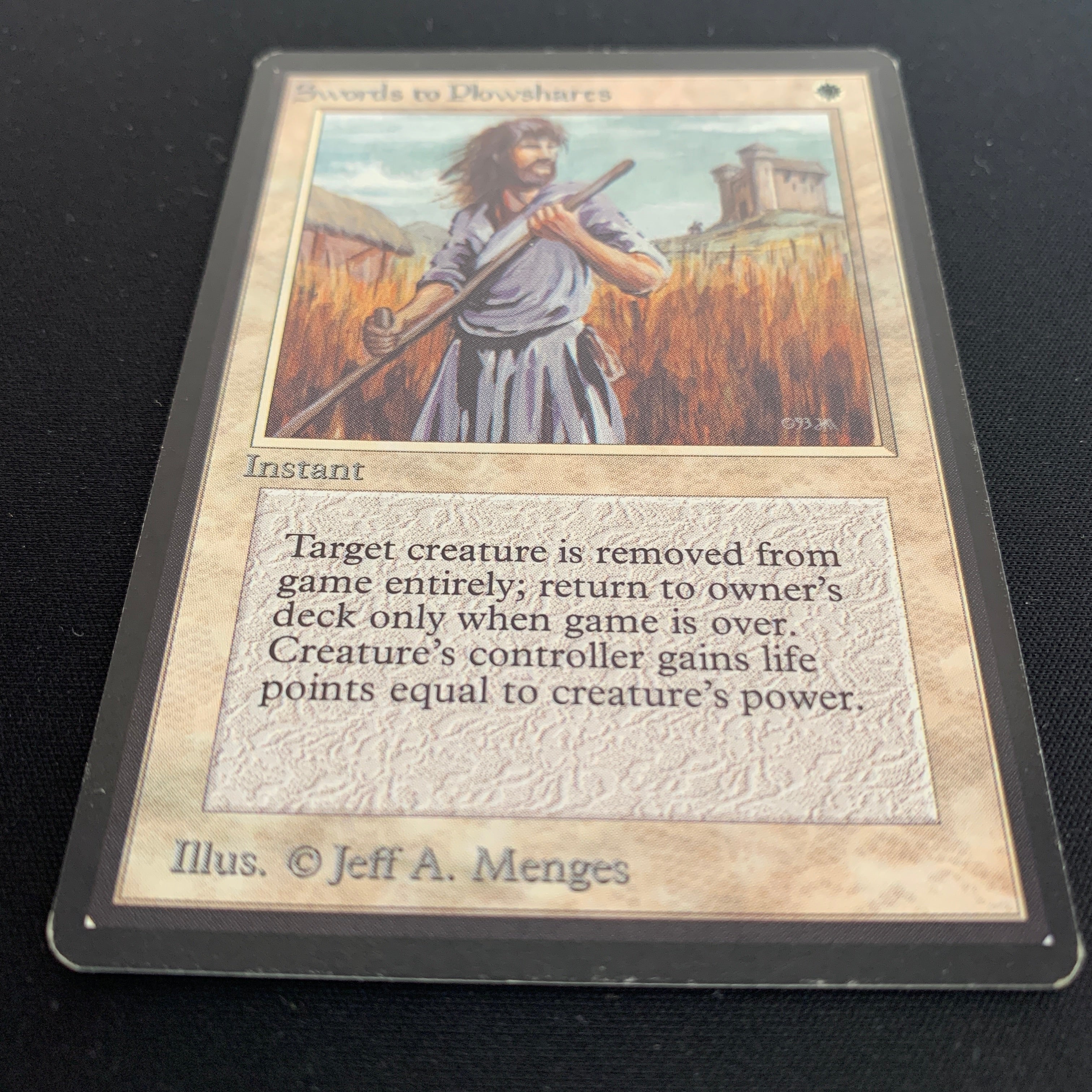 MTG Singles - Swords to Plowshares - Beta - 